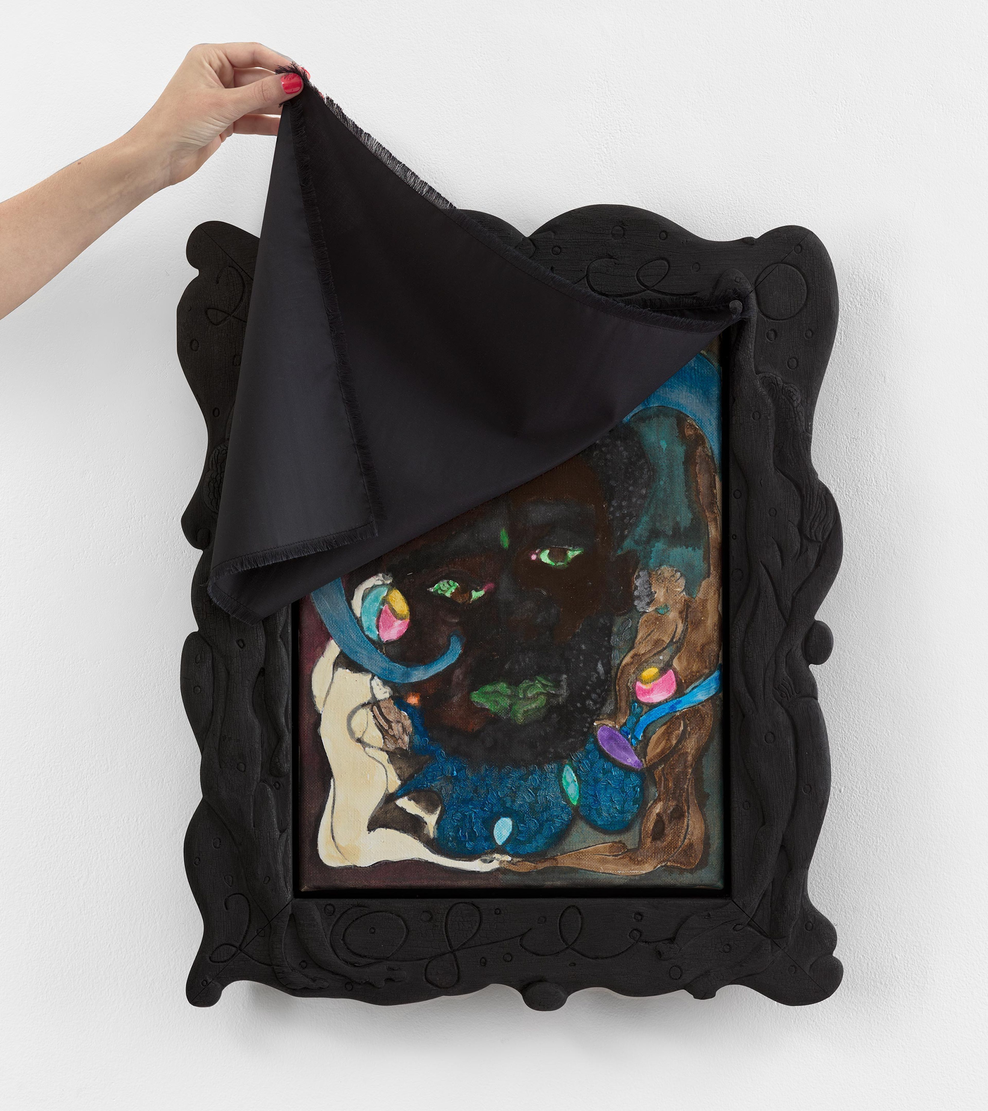 Chris Ofili, Joyful Sorrow at David Zwirner, photo 5