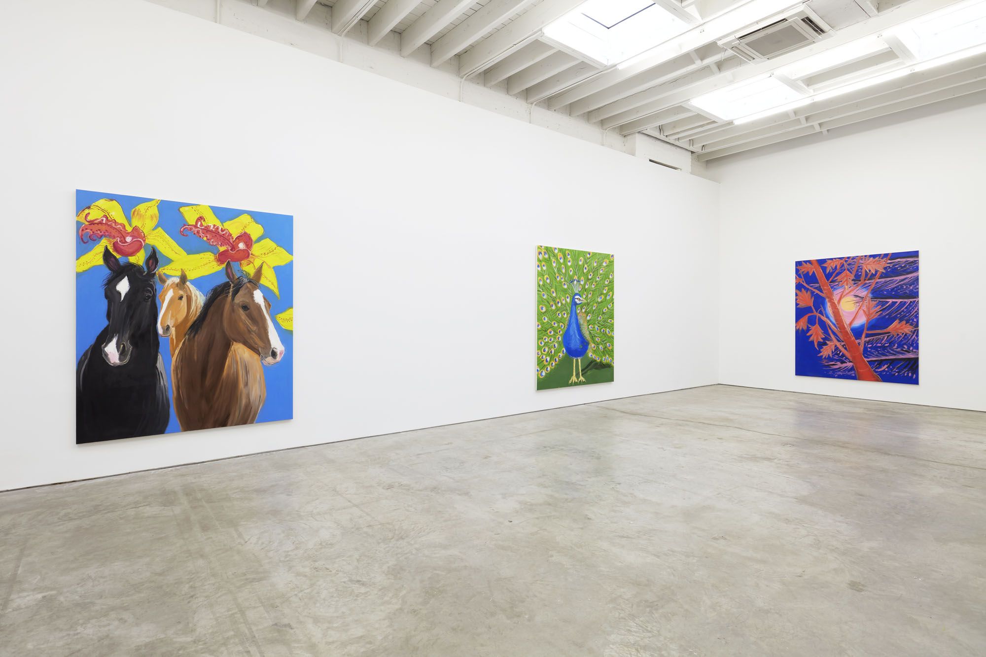 Ann Craven, Animals Birds Flowers Moons at Karma, photo 2
