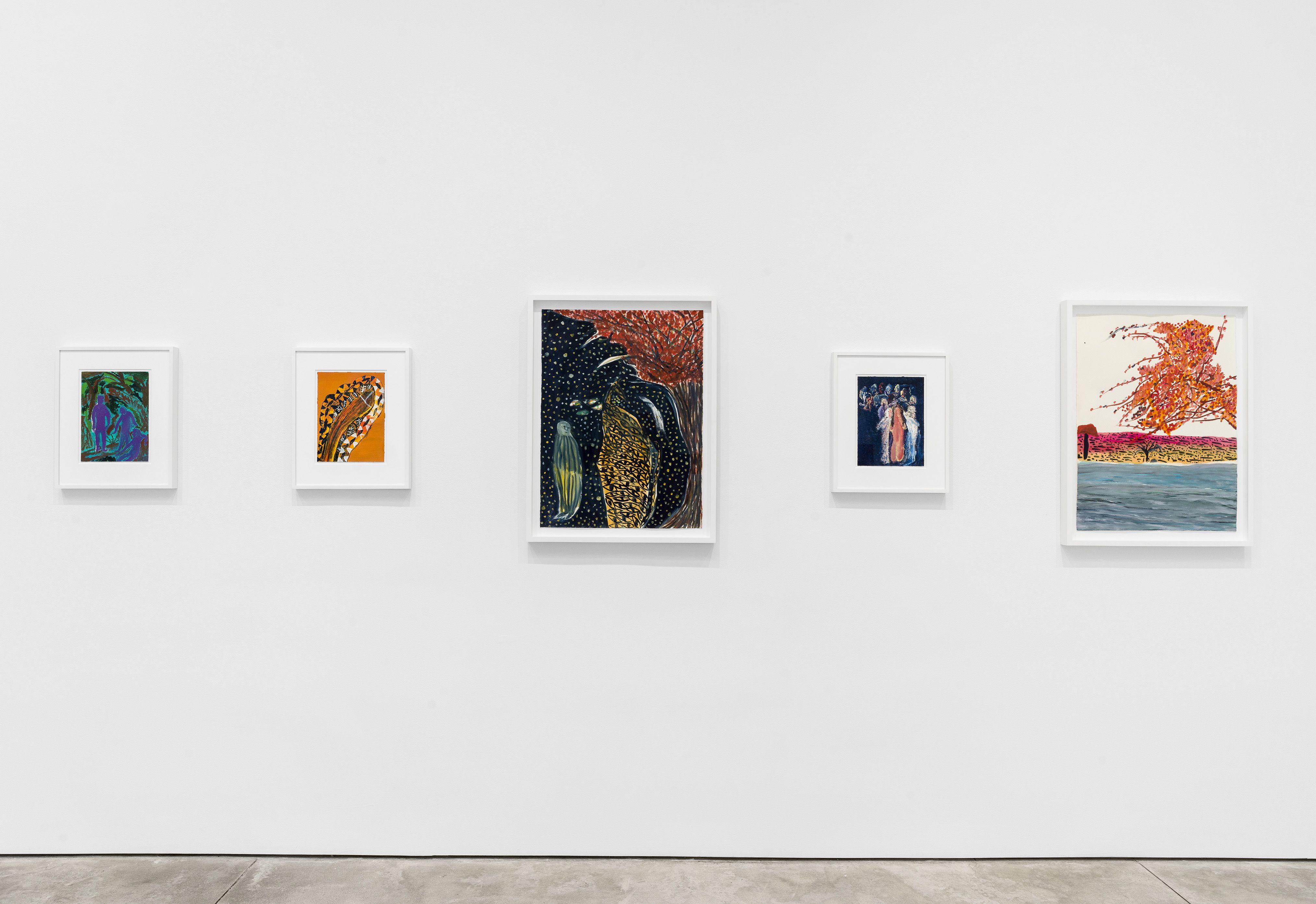 Matthew Wong, The New World: Paintings from Los Angeles 2016 at Cheim & Read, photo 2