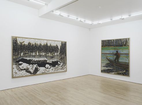 Billy Childish, The House At Grass Valley at Carl Freedman, photo 2
