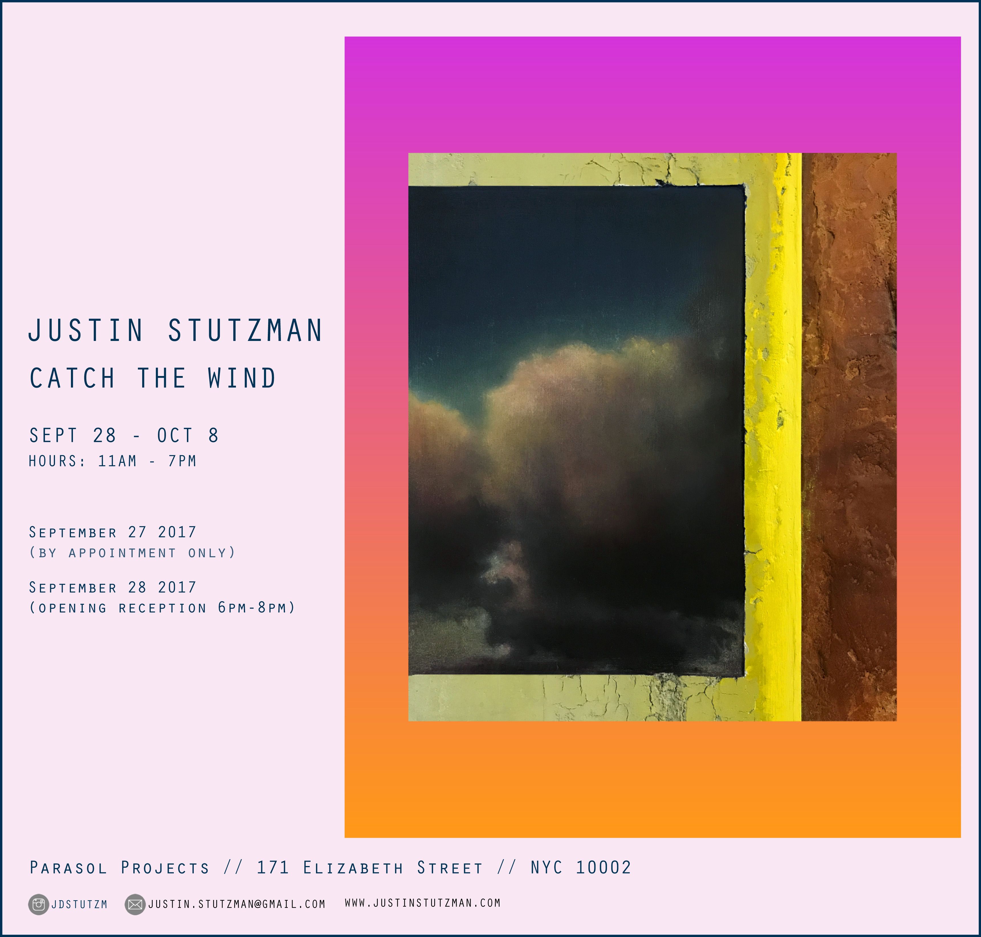 Justin Stutzman, Catch The Wind at Parasol Projects, photo 4