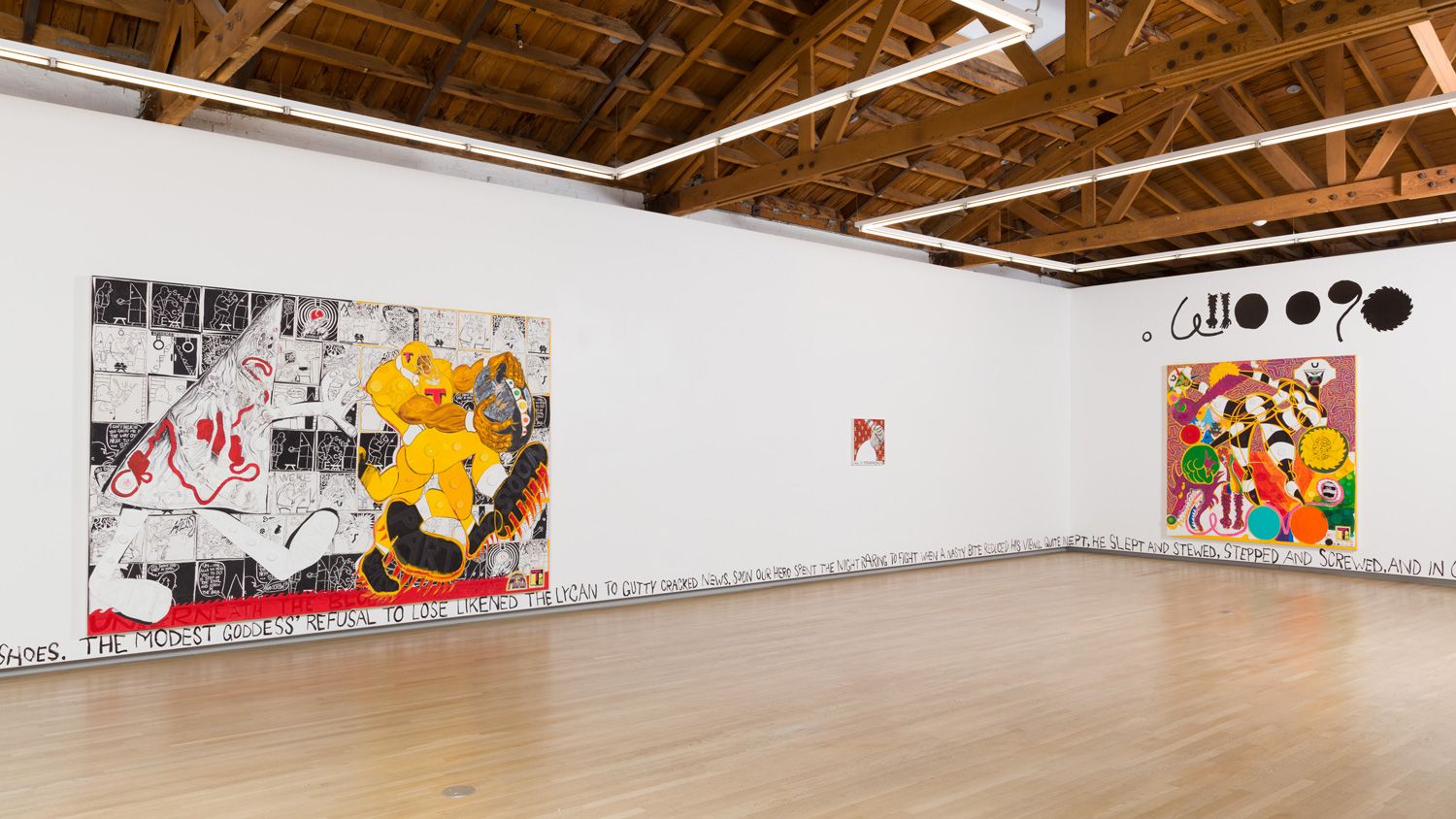 Trenton Doyle Hancock, An Ingenue’s Hues and How to Use Cutty Black Shoes at Shulamit Nazarian, photo 2
