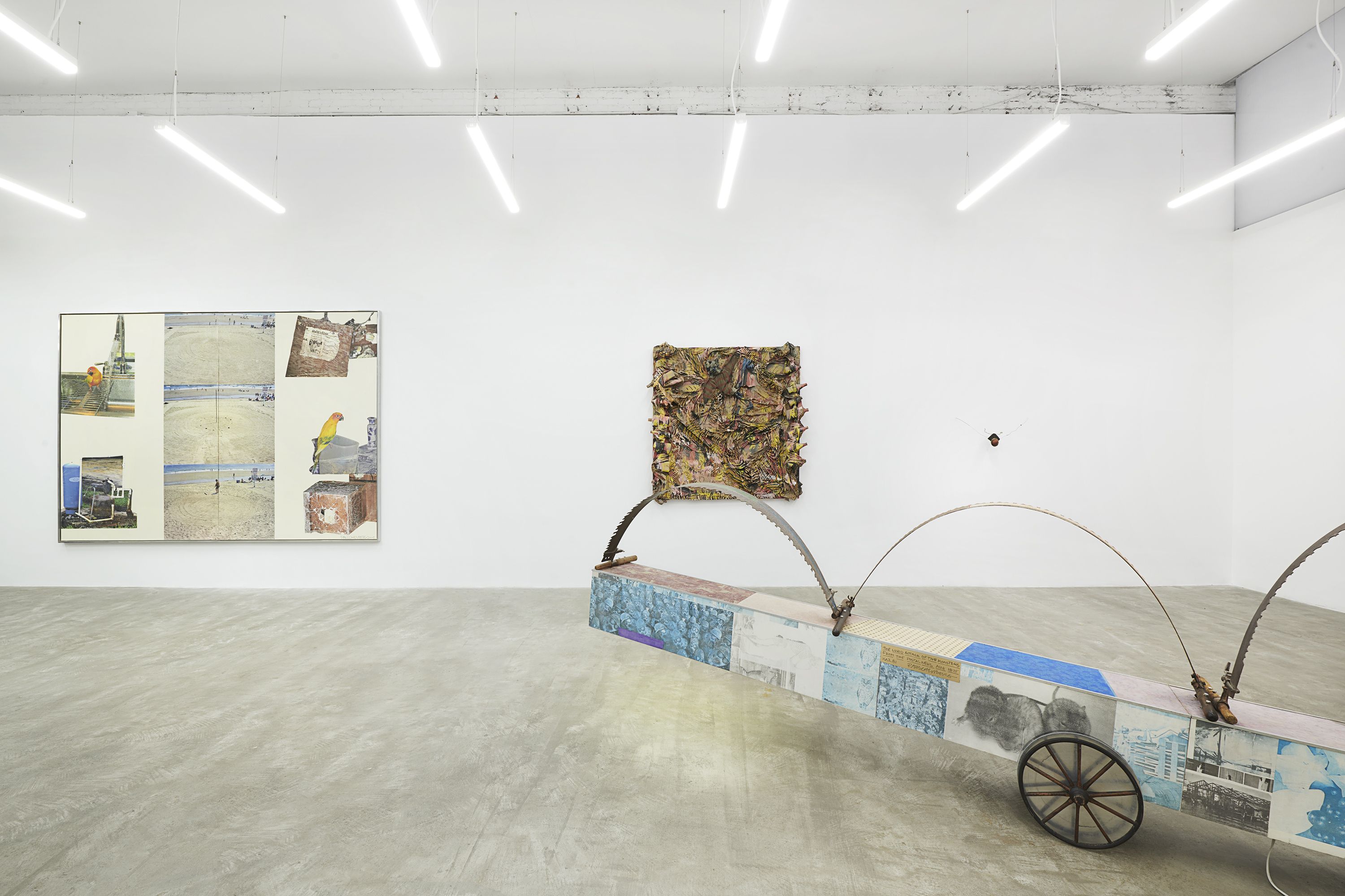 Dial/Hammons/Rauschenberg, Dial/Hammons/Rauschenberg at David Lewis, photo 2