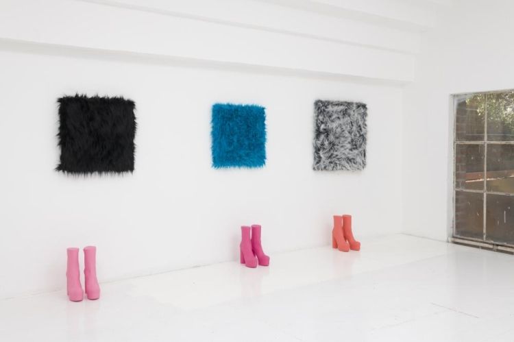 Sylvie Fleury, L.A. Bougainvillea at Karma International, photo 2