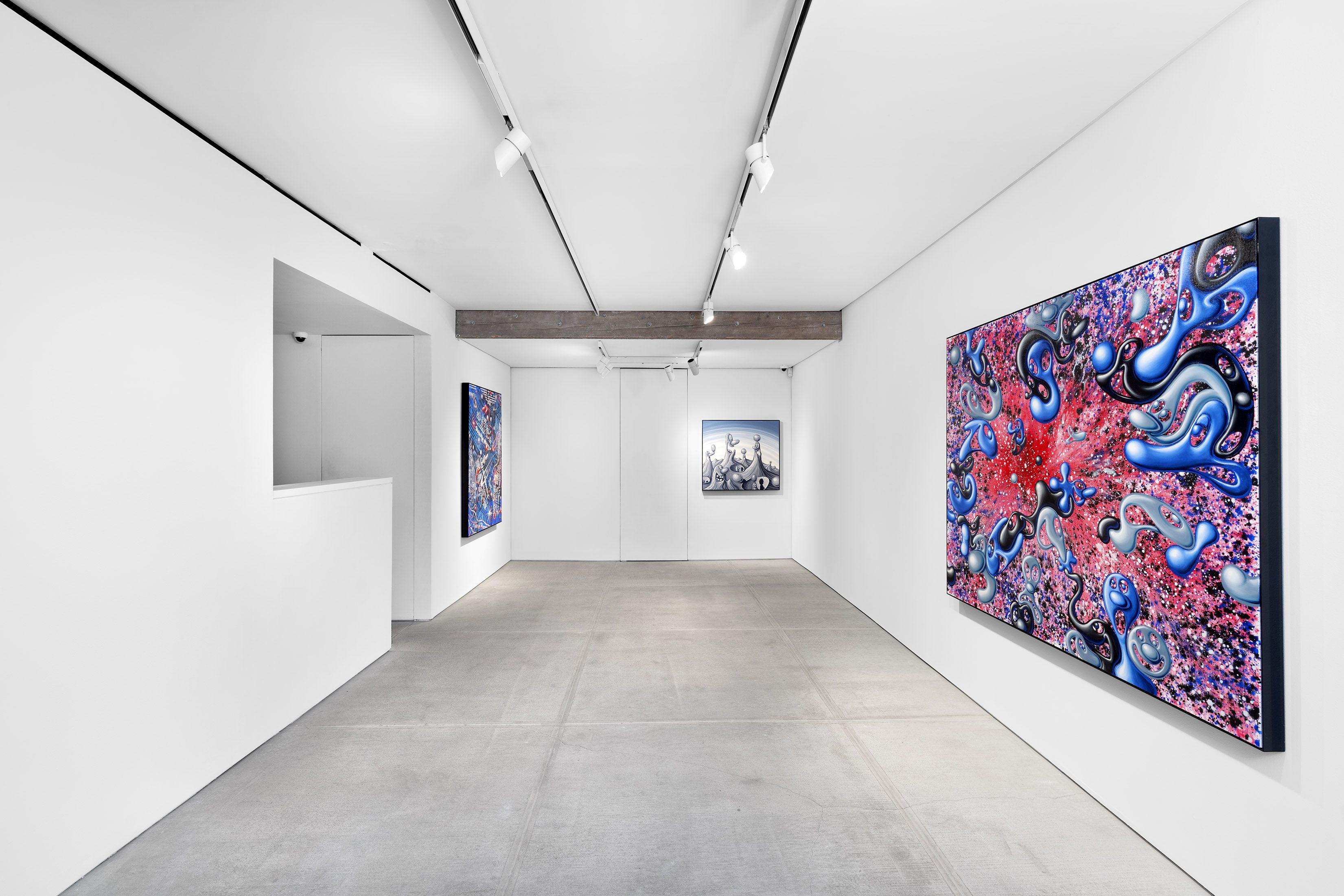 Kenny Scharf, Blue Blood at Totah, photo 3