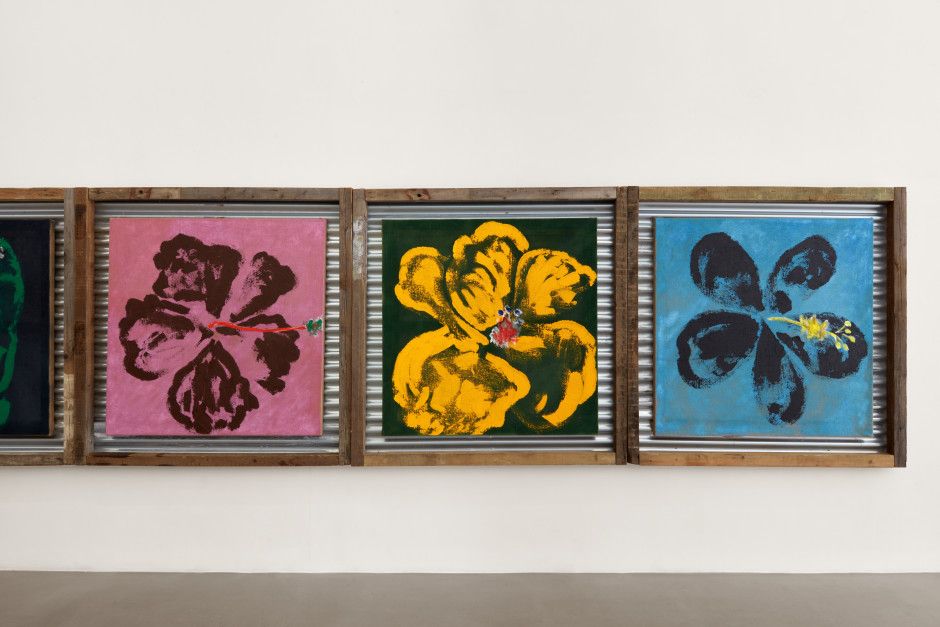 Alvaro Barrington, Wave Your Flags II at Sadie Coles, photo 4
