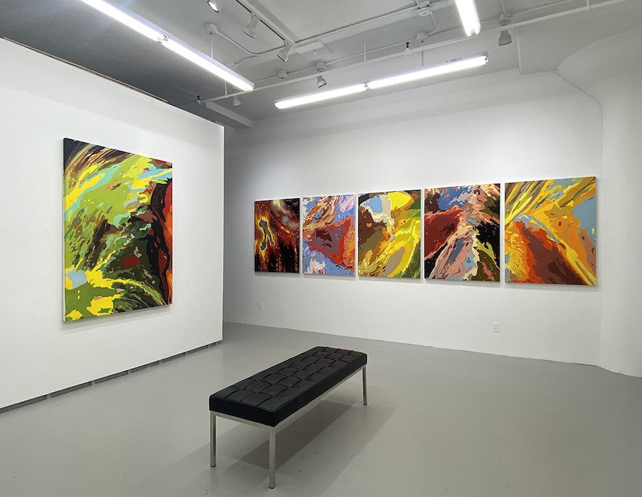 Grace Graupe-Pillard, Fractured at David Richard Gallery, photo 2