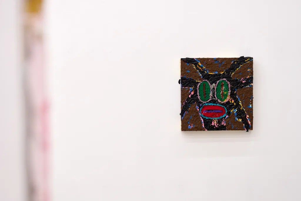 Jack Kabangu, Dark Face Paintings at Theo, photo 5