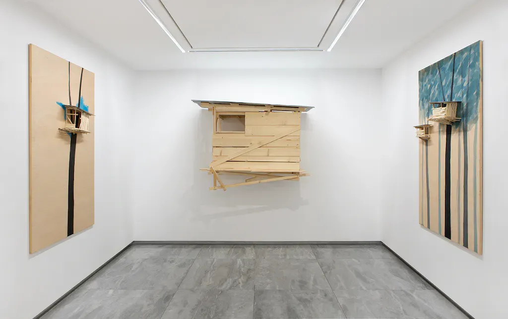 Tadashi Kawamata, Meubler at Mennour, photo 12