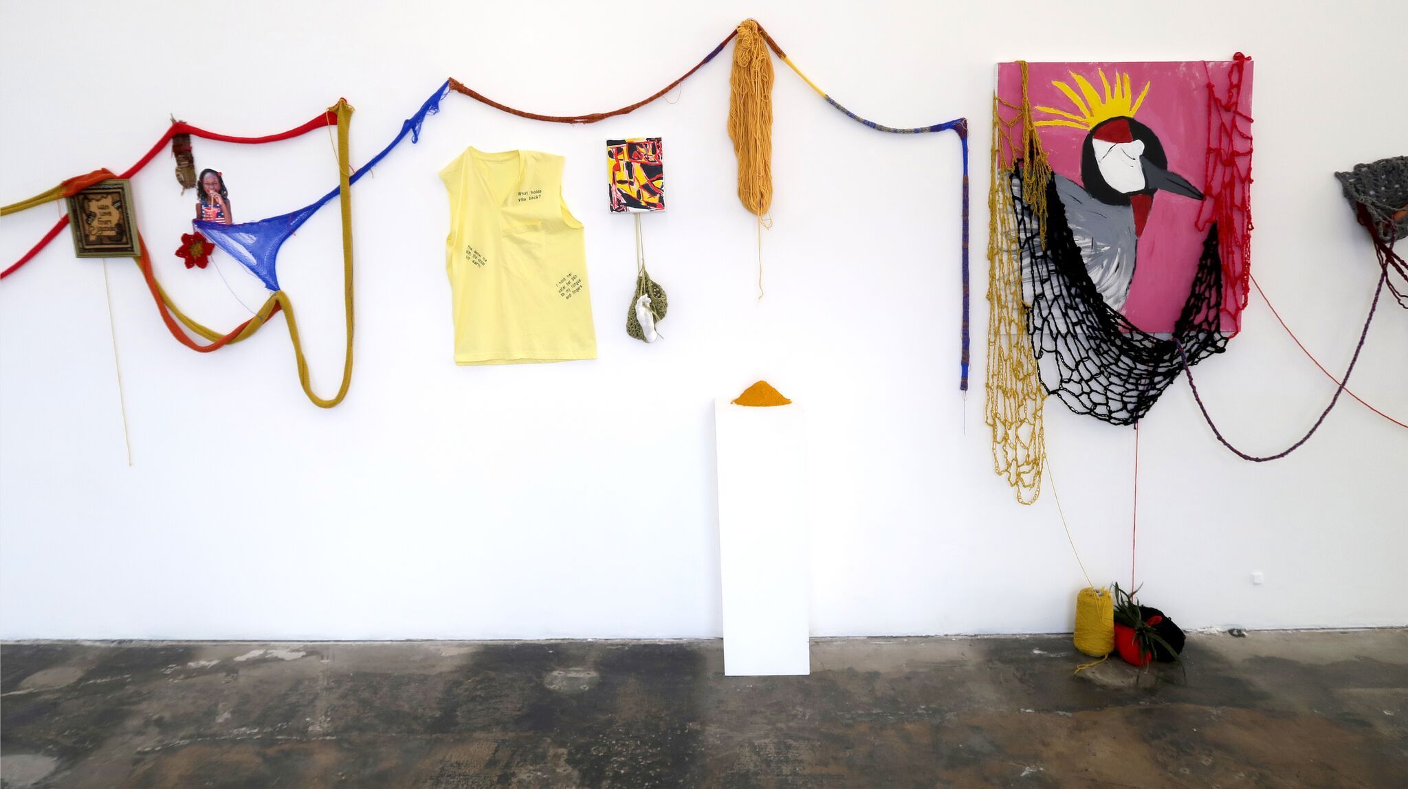 Jasmine Nyende, Crested Crane at AA|LA, photo 5