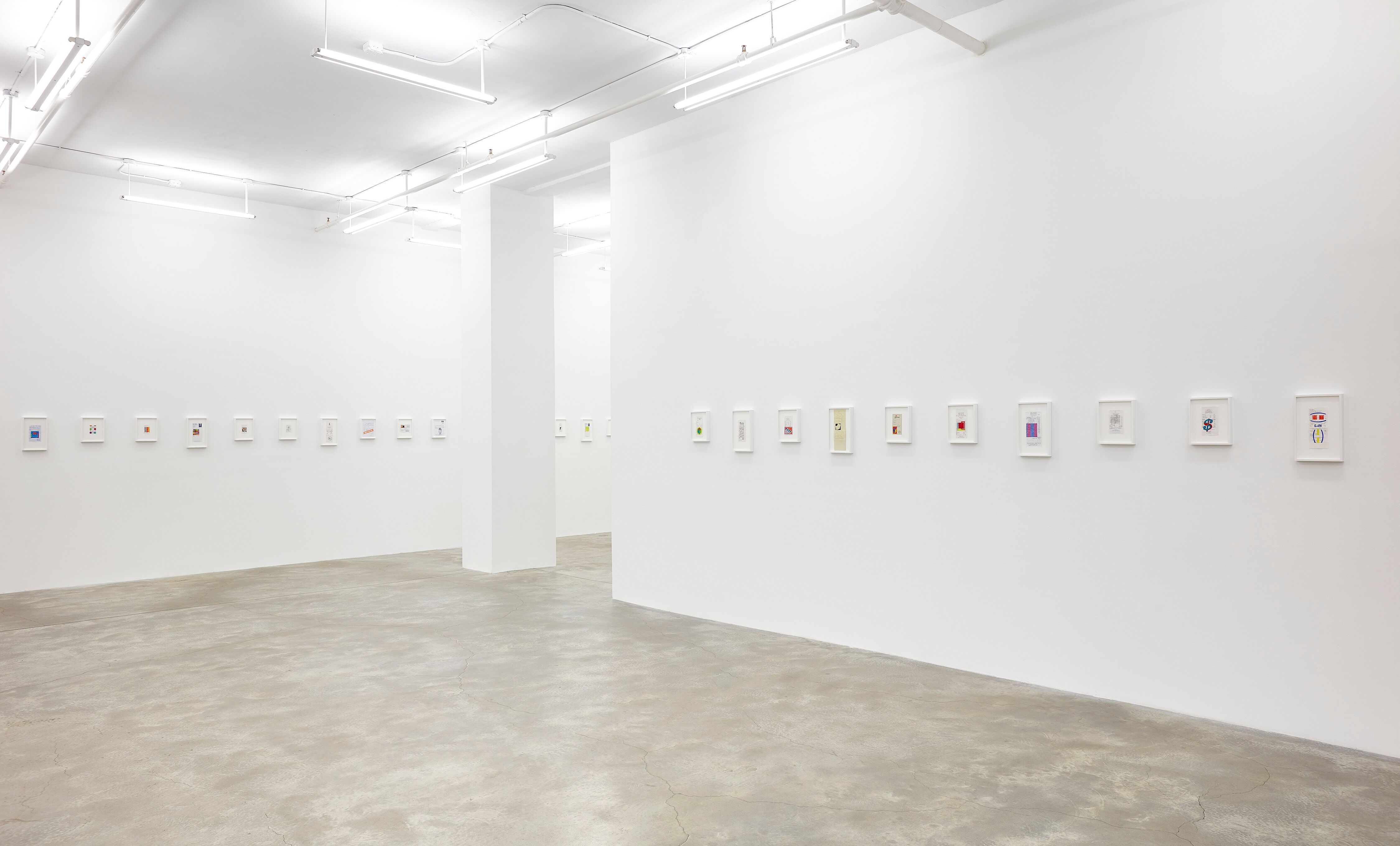 Jonathan Monk, Restaurant Drawings at Casey Kaplan, photo 7