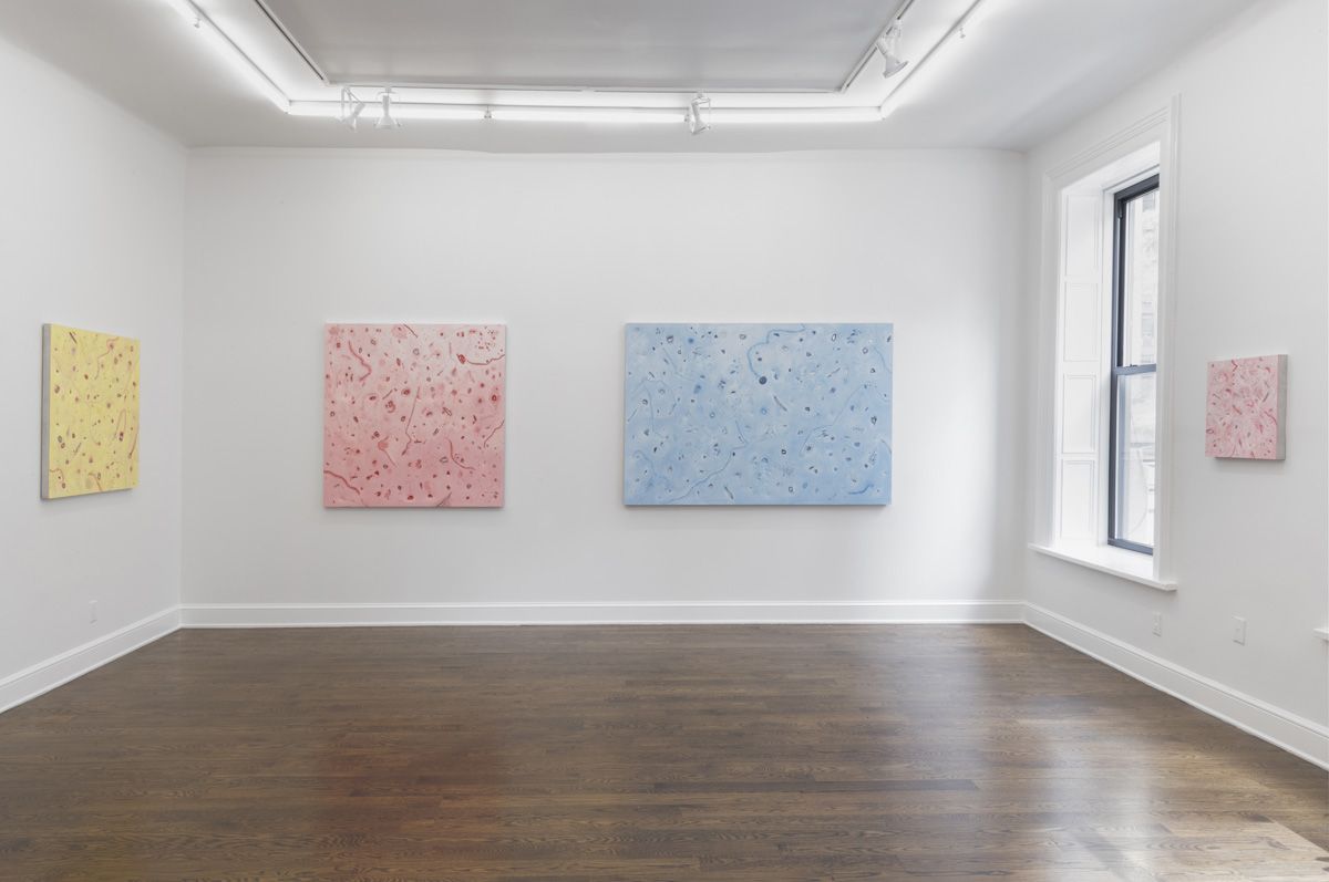 Abby Leigh, Sledgehammer Paintings at Johannes Vogt, photo 2