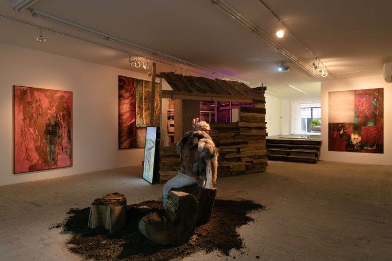 Yves Scherer, A Bigger Splash at Lyles & King, photo 2