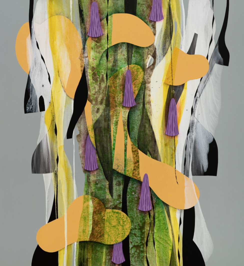 Carrie Moyer, Analog Time at DC Moore, photo 2