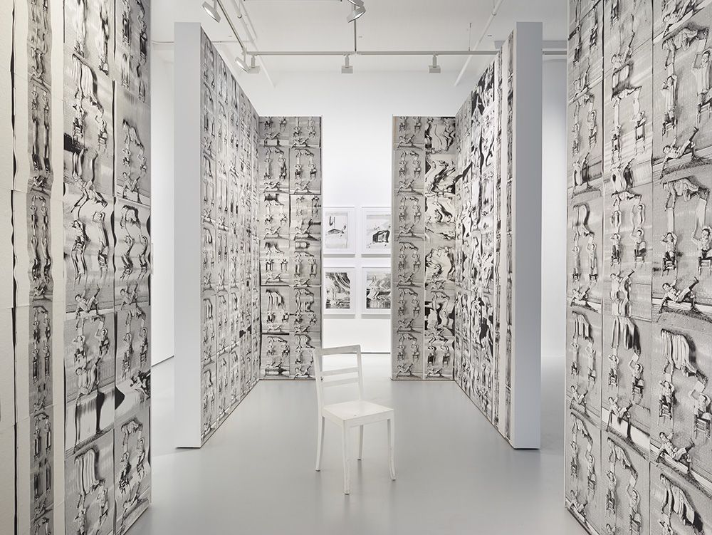 Sigmar Polke, Photocopierarbeiten at Fergus McCaffrey, photo 2