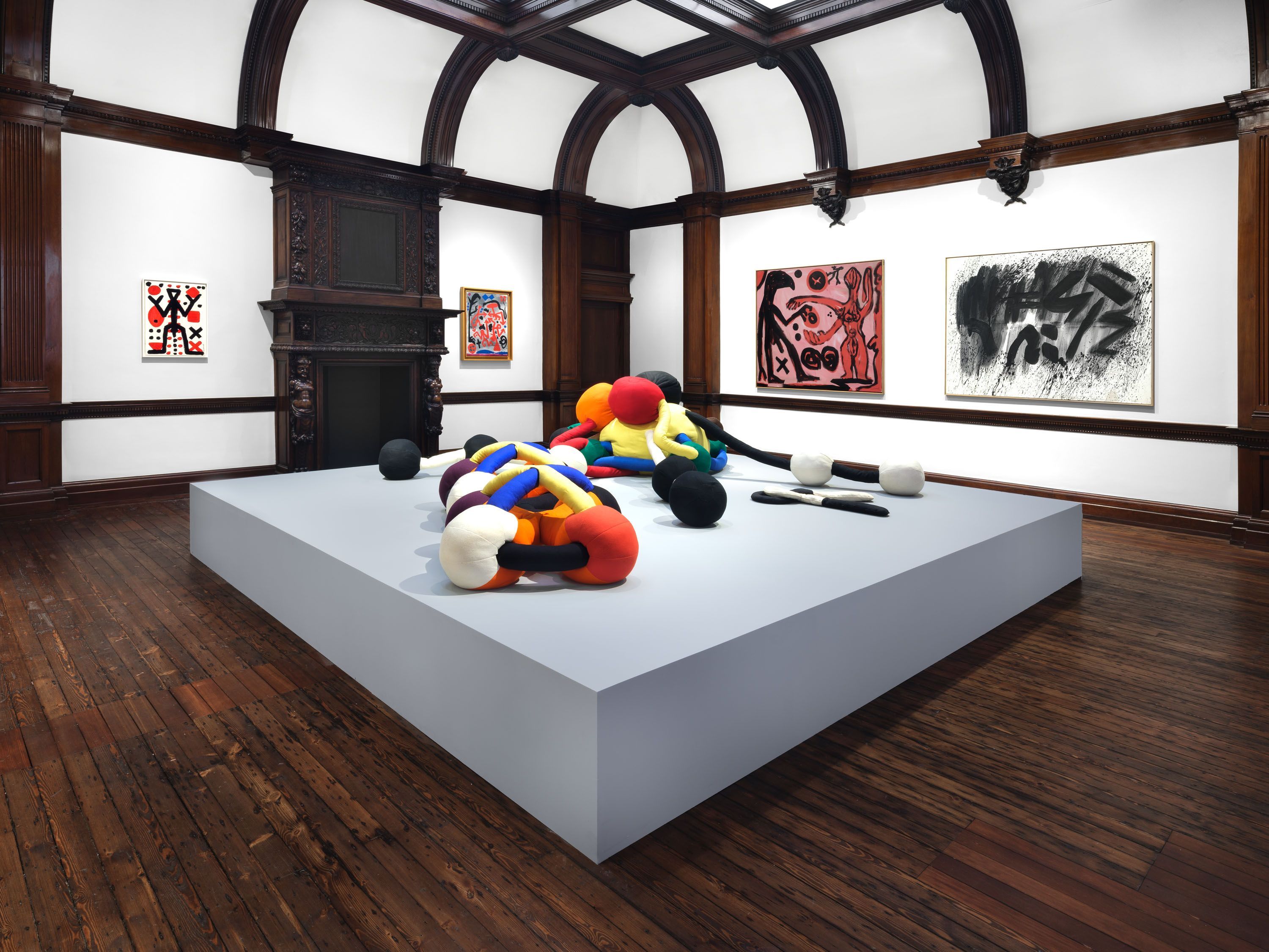 A.R. Penck, Systems: Felt Works and Paintings at Michael Werner, photo 10