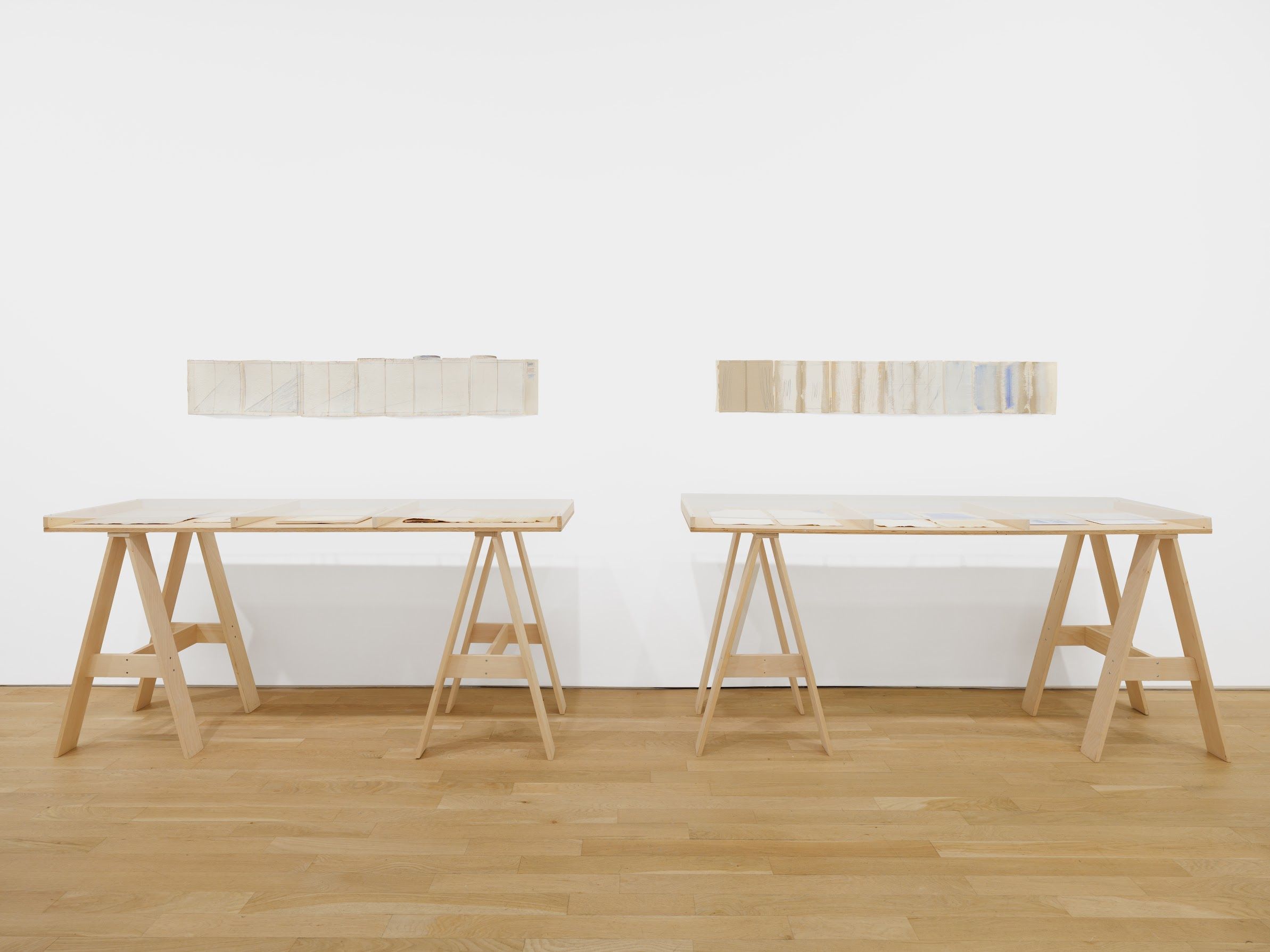 Jean Degottex, Unfolding Jean Degottex: Plis and Déplis (1979-1980) at Bienvenu Steinberg & C, photo 2