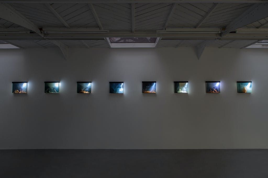 Hicham Berrada, Vestiges at Mennour, photo 2