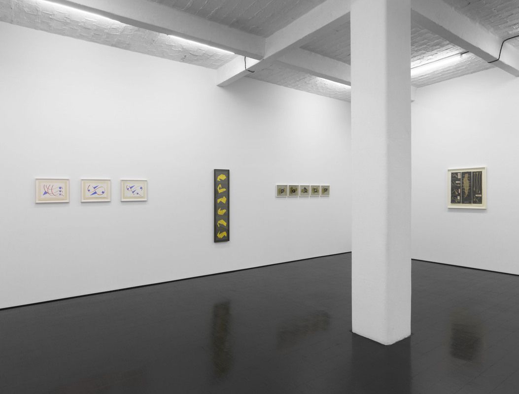 Geta Brătescu, Collages and Drawings at Barbara Weiss, photo 2