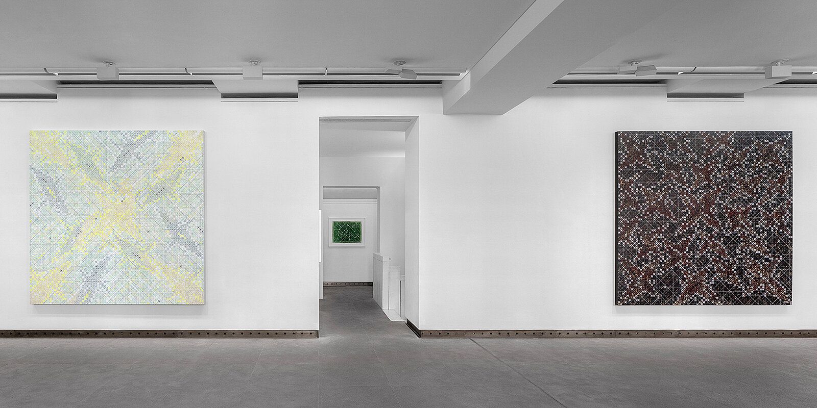 Ding Yi, Constellations at Karsten Greve, photo 2