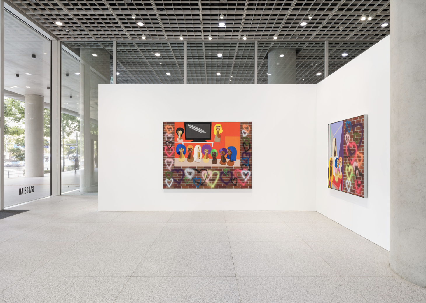 Derrick Adams, The Strip at Gagosian at APMA Cabinet, photo 2
