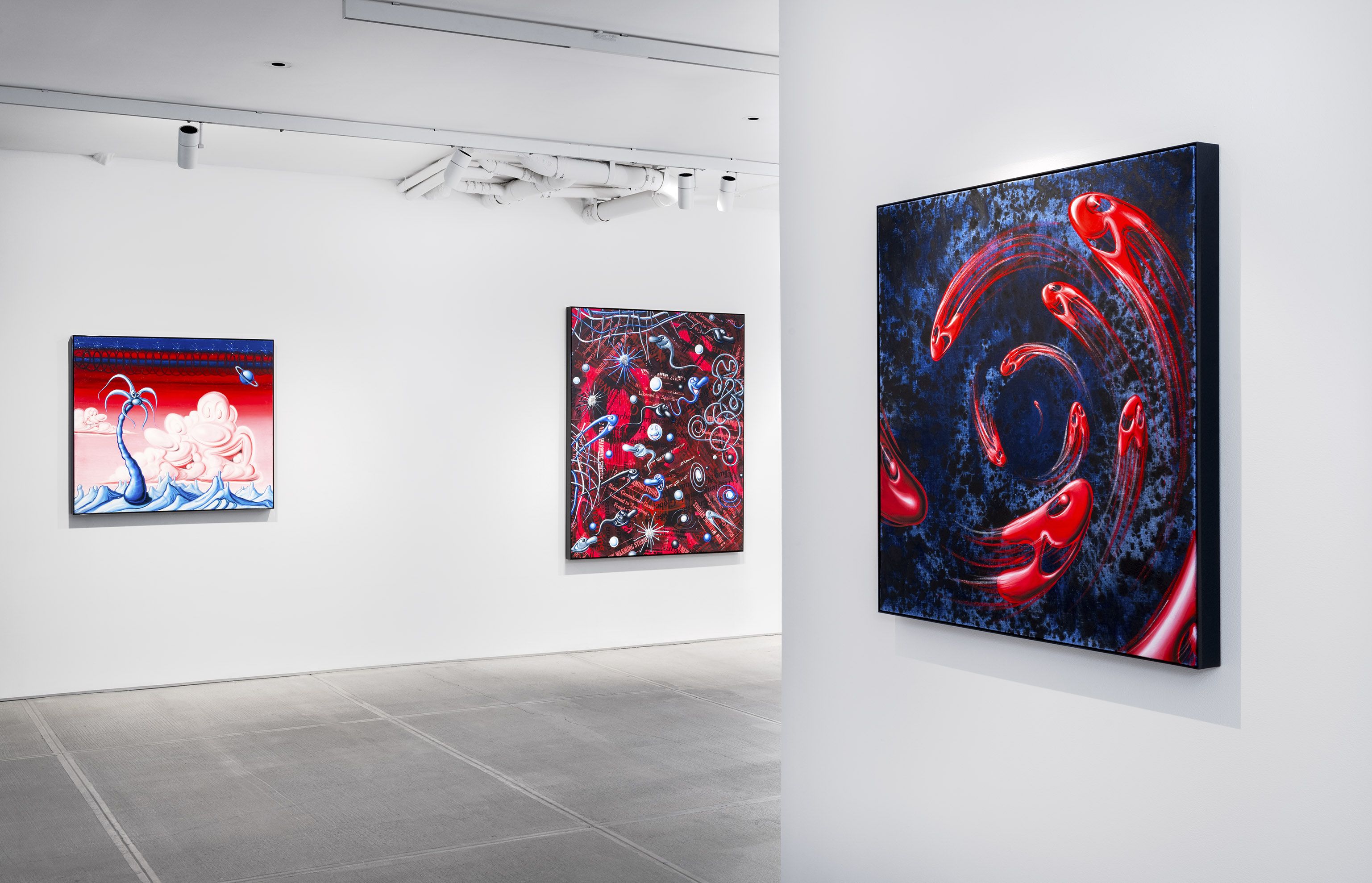 Kenny Scharf, Blue Blood at Totah, photo 4