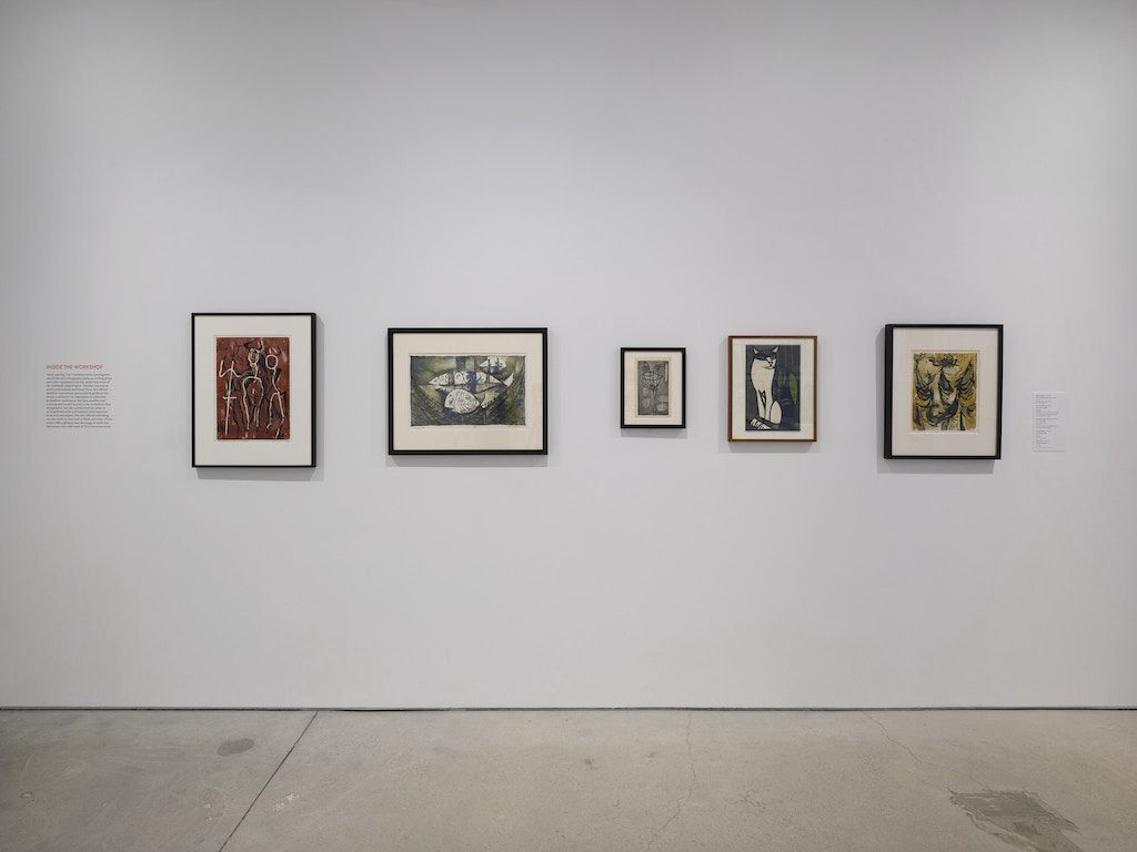 A Model Workshop: Margaret Lowengrund and the Contemporaries, A Model Workshop: Margaret Lowengrund and the Contemporaries at Print Center New York, photo 27
