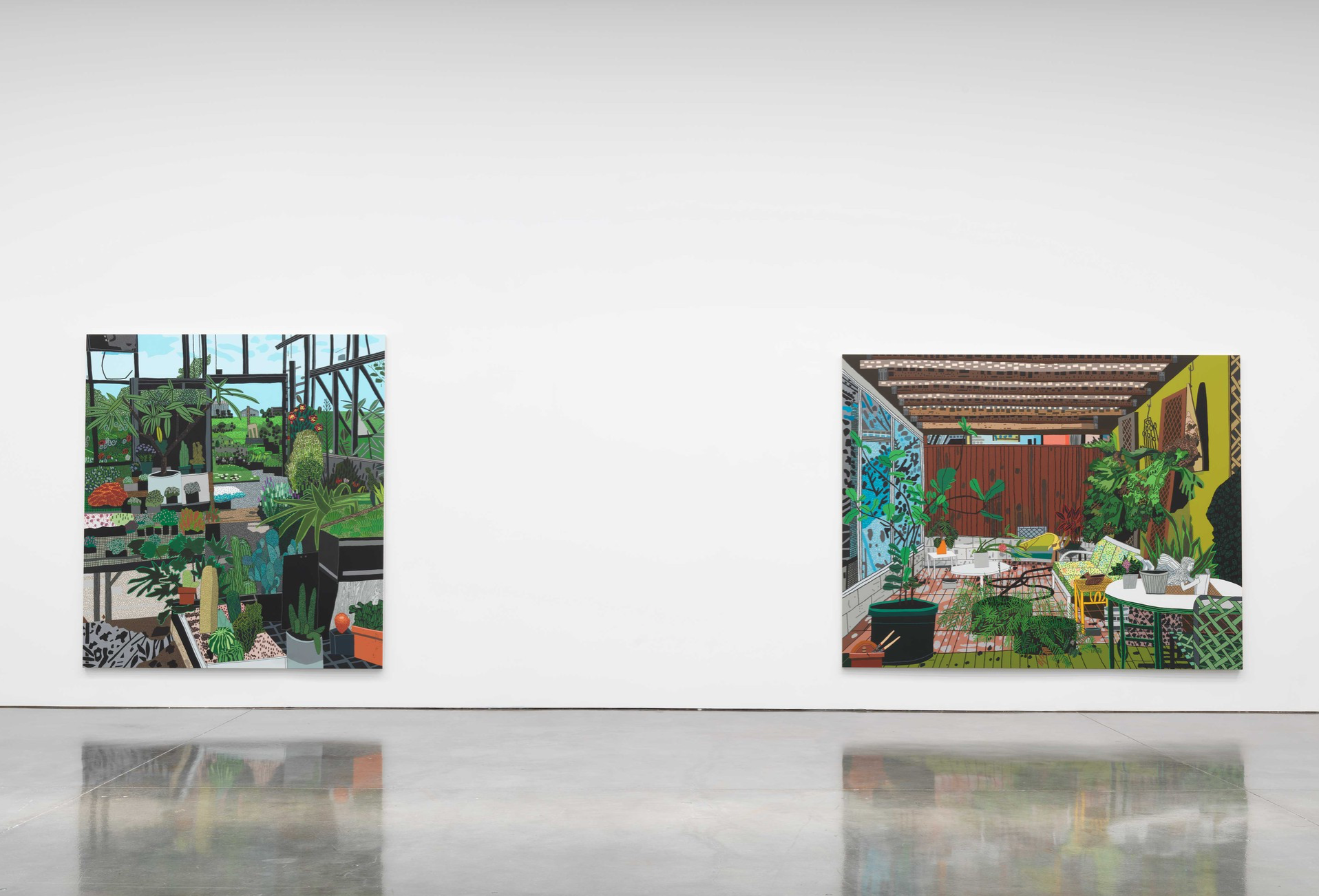 Jonas Wood, Jonas Wood at Gagosian, photo 5