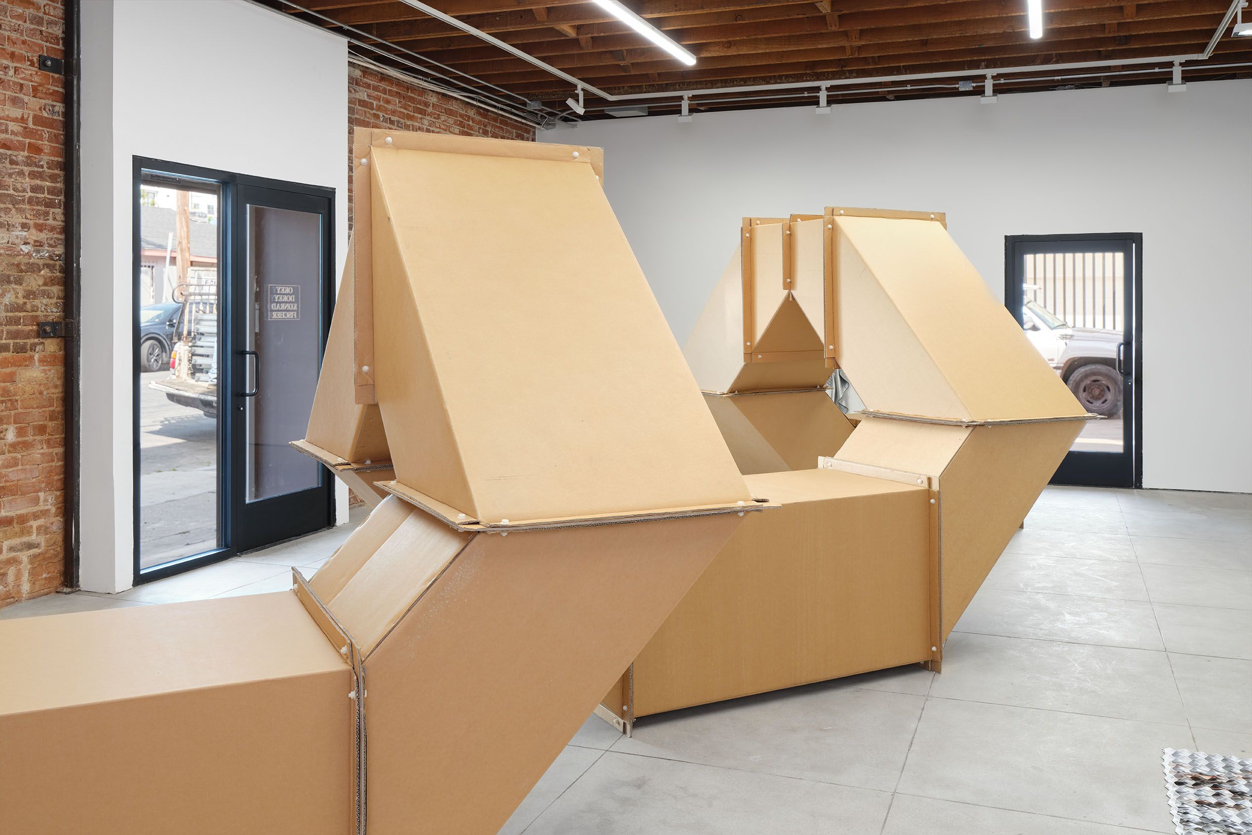 Charlotte Posenenske & Alice Channer, Charlotte Posenenske & Alice Channer at Okey Dokey Konrad Fischer, photo 14