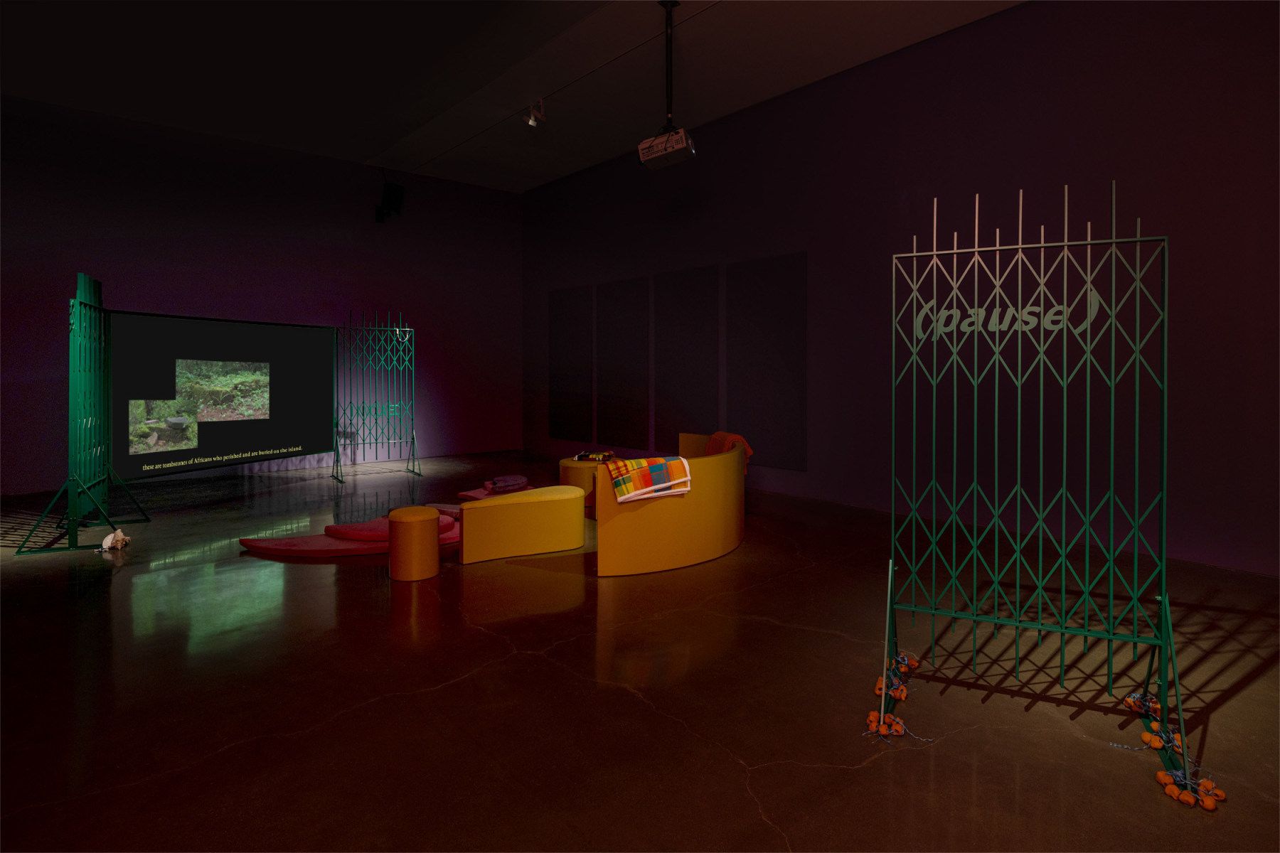 Alberta Whittle, Learning a New Punctuation for Hope in Times of Disaster at Regen Projects, photo 8