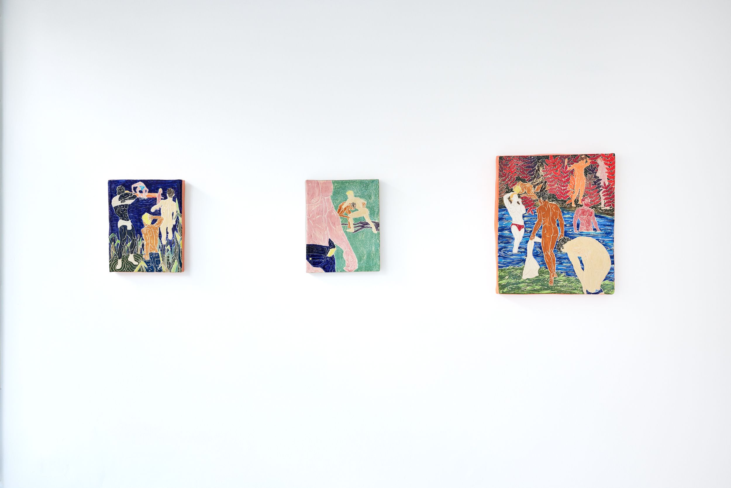 Krzysztof Strzelecki, Summer Scenes at The Artist Room by Taymour Grahne Projects, photo 2