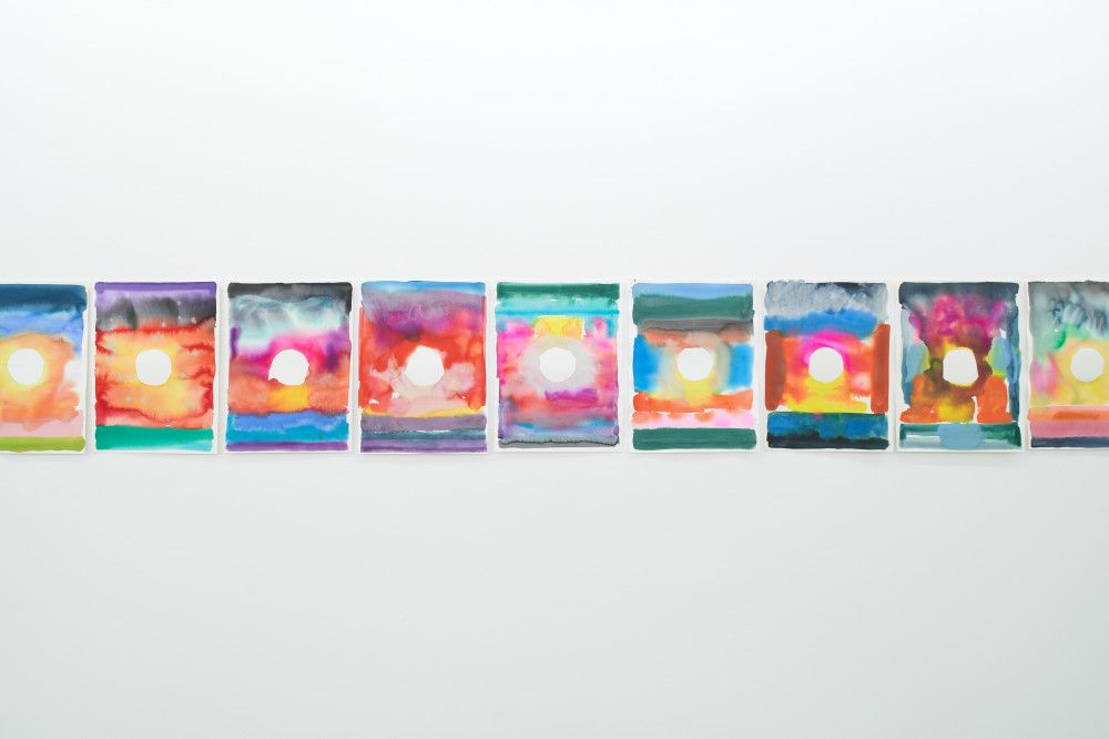 Jonathan Monk, Not a Cloud in the Sky (A Summer Group Show) at Meyer Riegger, photo 2