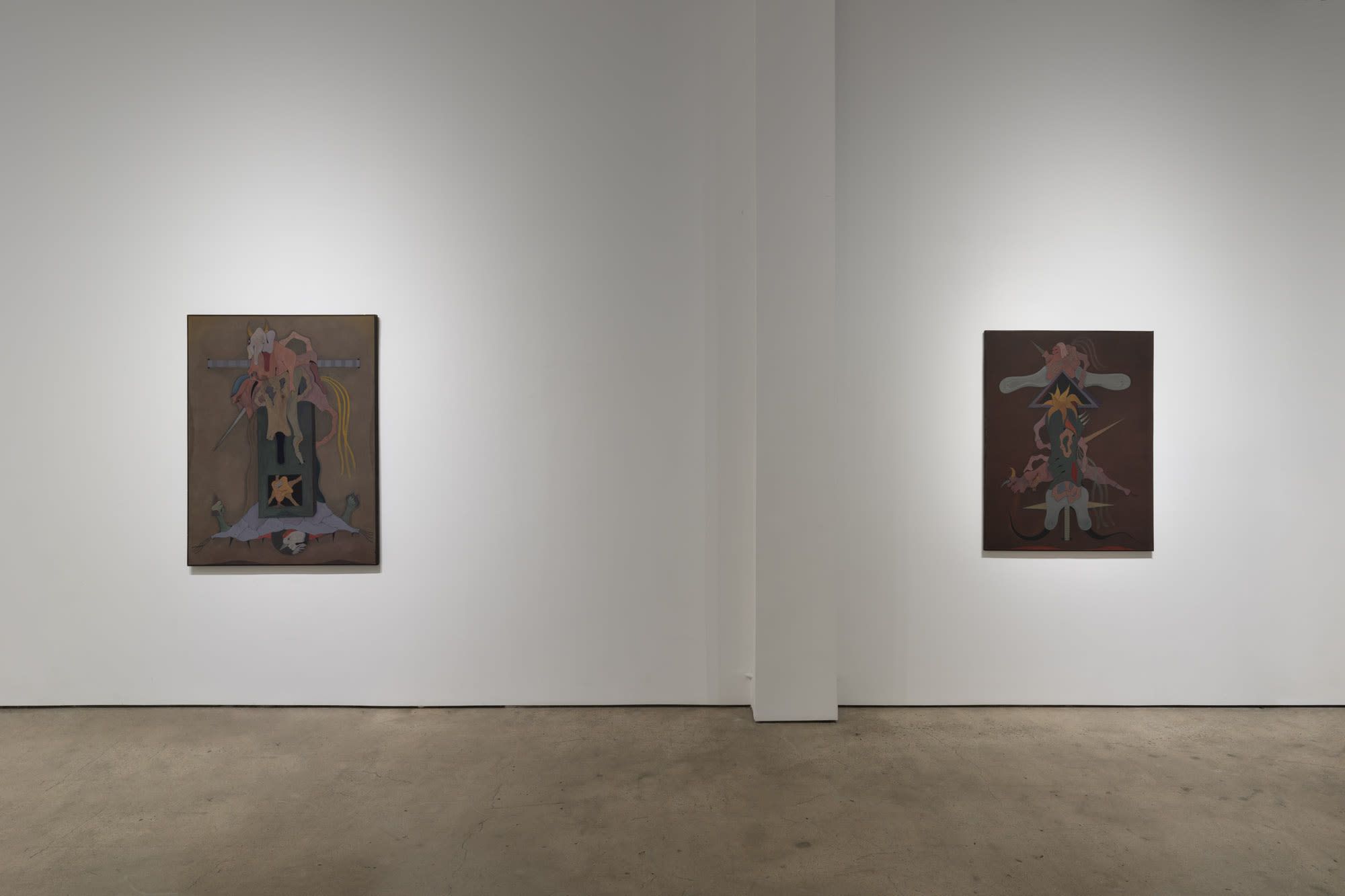 Jorge Camacho, Five Paintings at Dusk at François Ghebaly, photo 6
