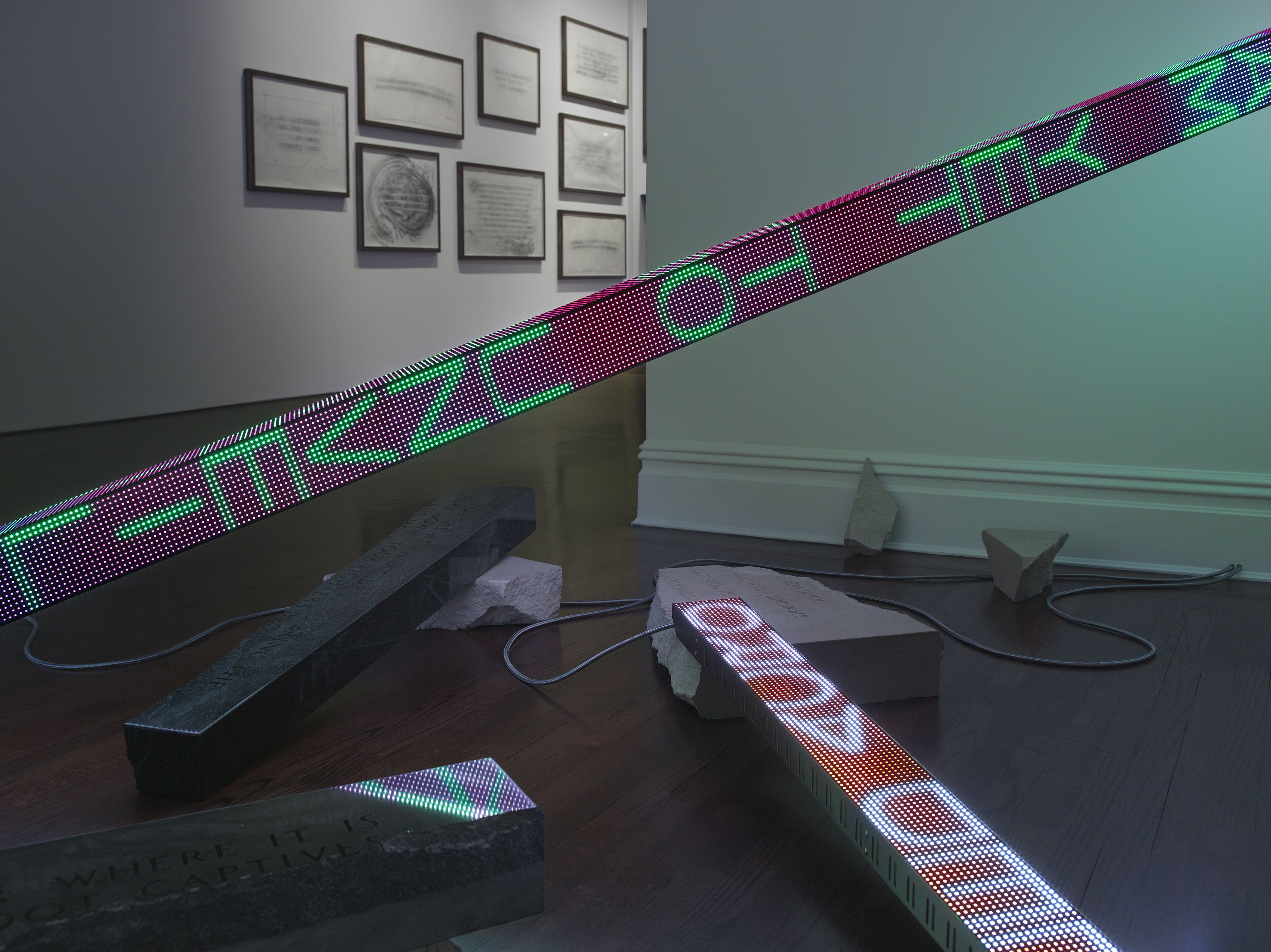 Jenny Holzer, Words at Sprüth Magers, photo 8