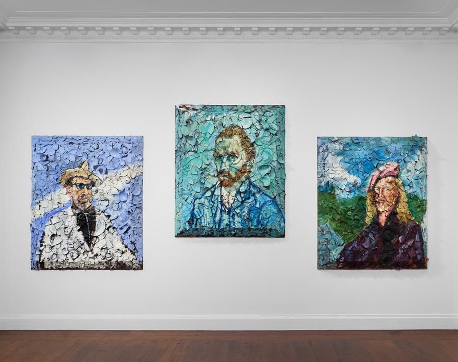 Julian Schnabel, Plate Paintings (1978–2025) at Mnuchin Gallery, photo 2