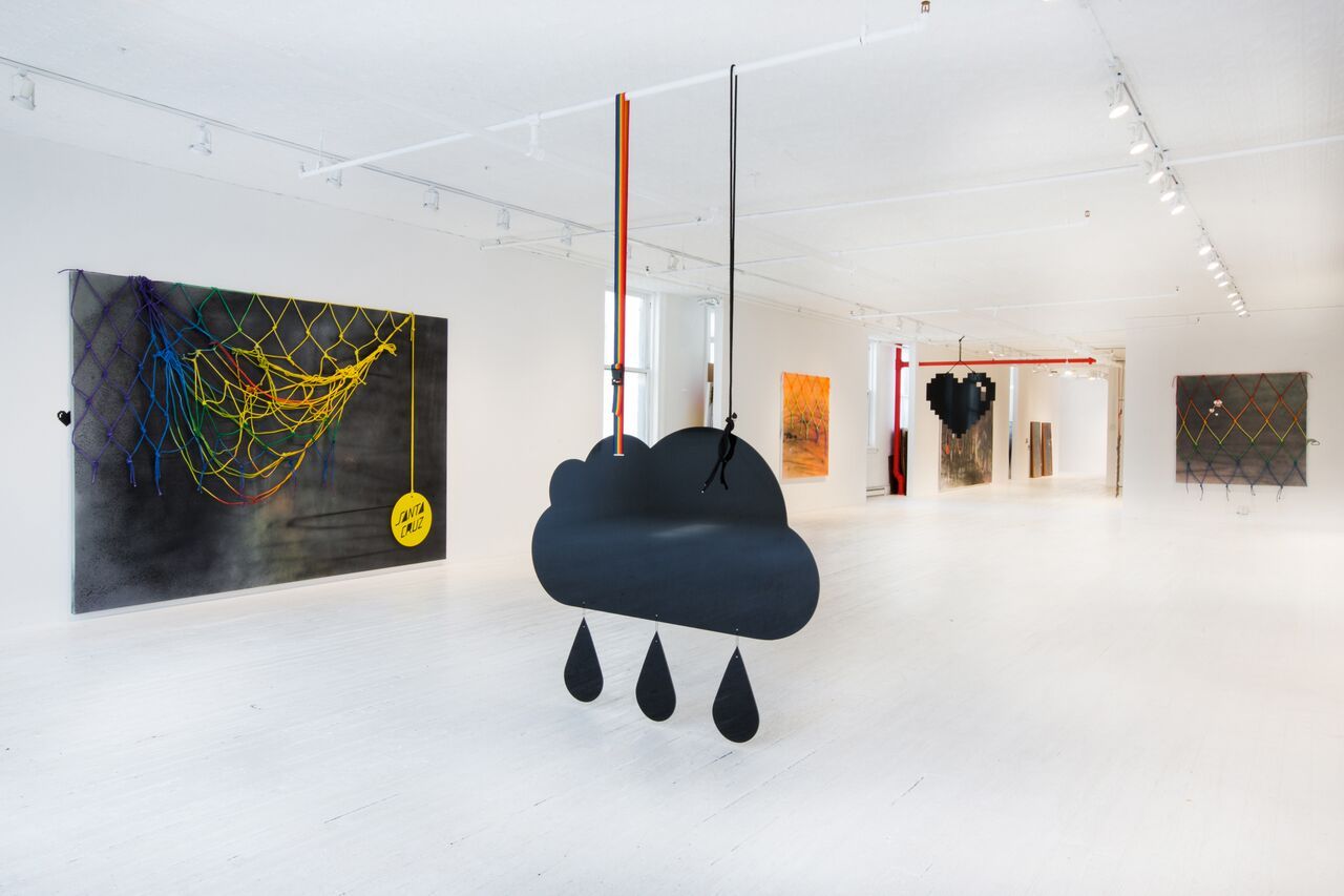 Wendy White, Santa Cruz at Eric Firestone Gallery, photo 3