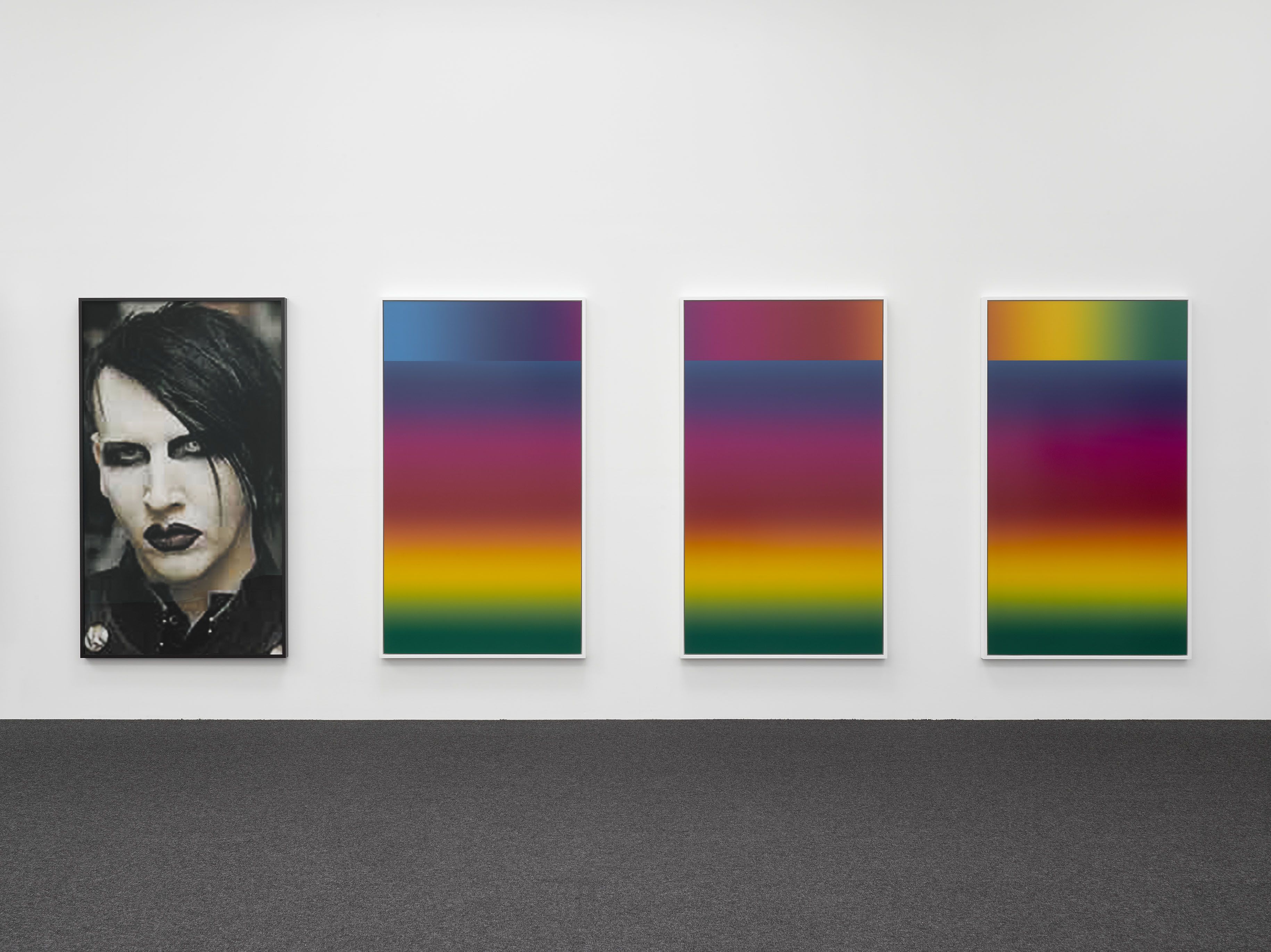 Cory Arcangel, Currentmood at Lisson, photo 3