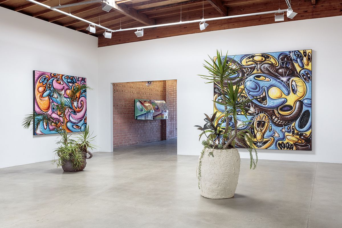 Kenny Scharf, Optimistically Melting! at Honor Fraser, photo 2
