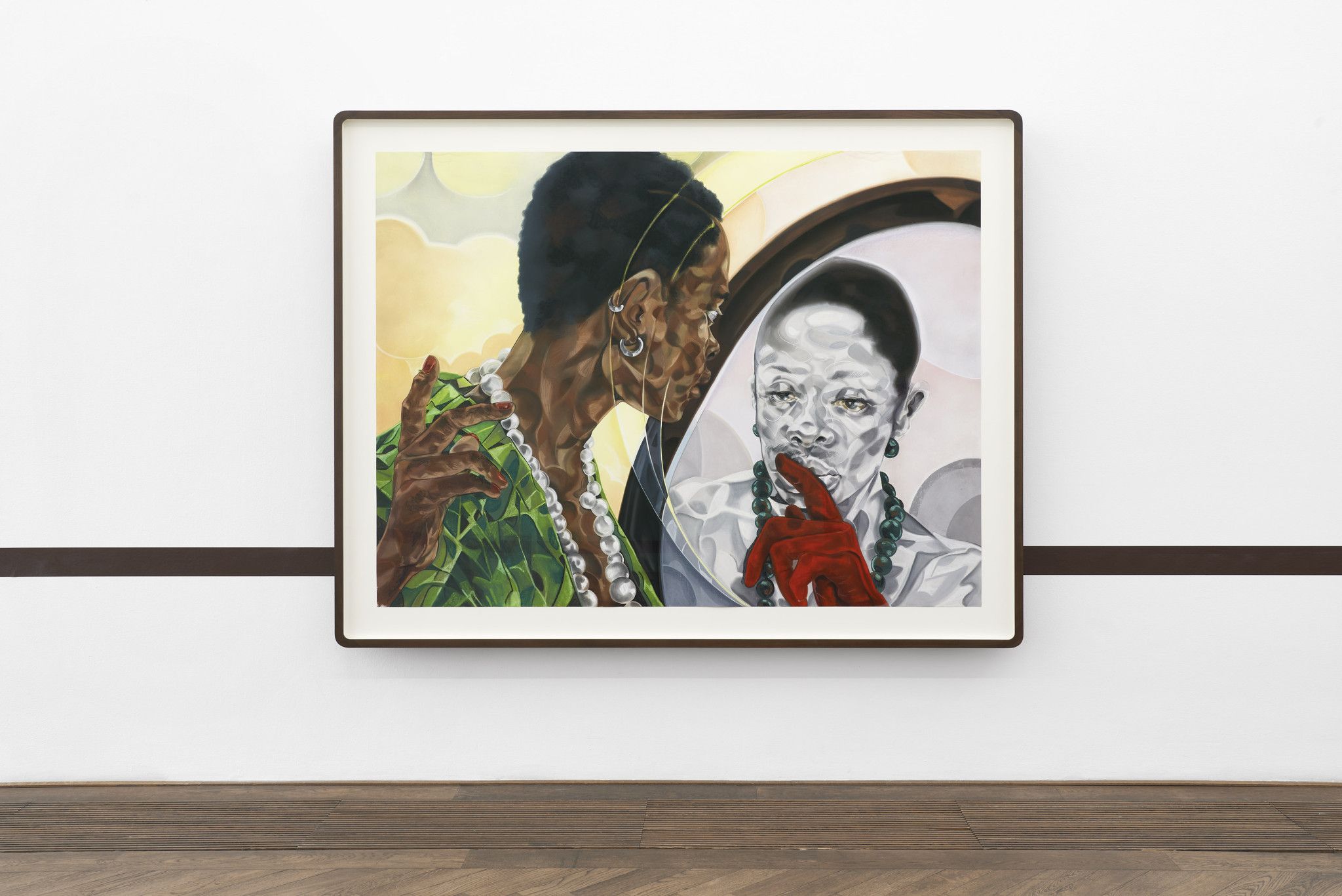 Toyin Ojih Odutola, Ilé Oriaku at Kunsthalle Basel, photo 4