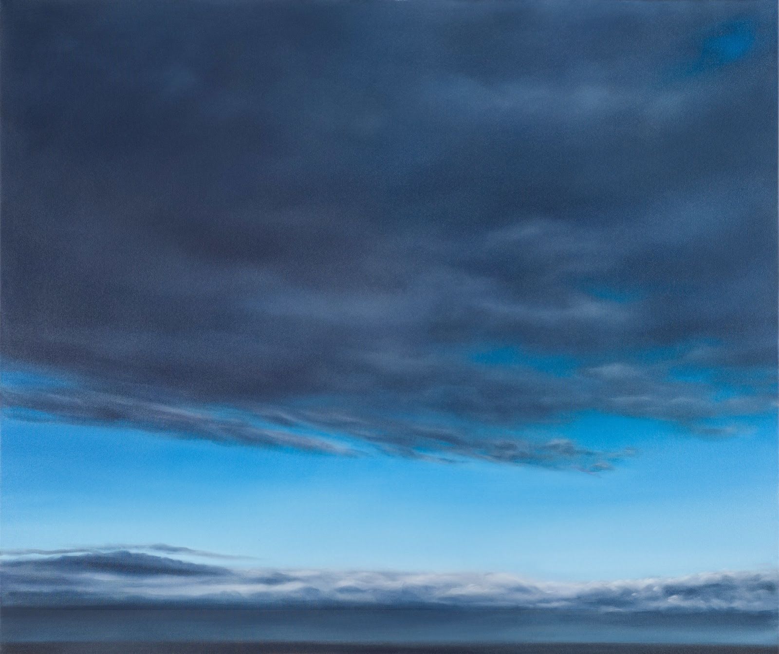Lisa Milroy, The Colour Blue at Kate MacGarry, photo 2