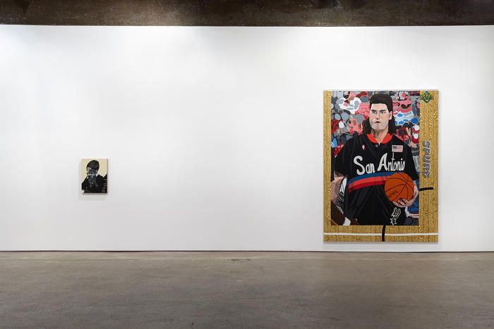 Jonas Wood, Portraits at Anton Kern, photo 3