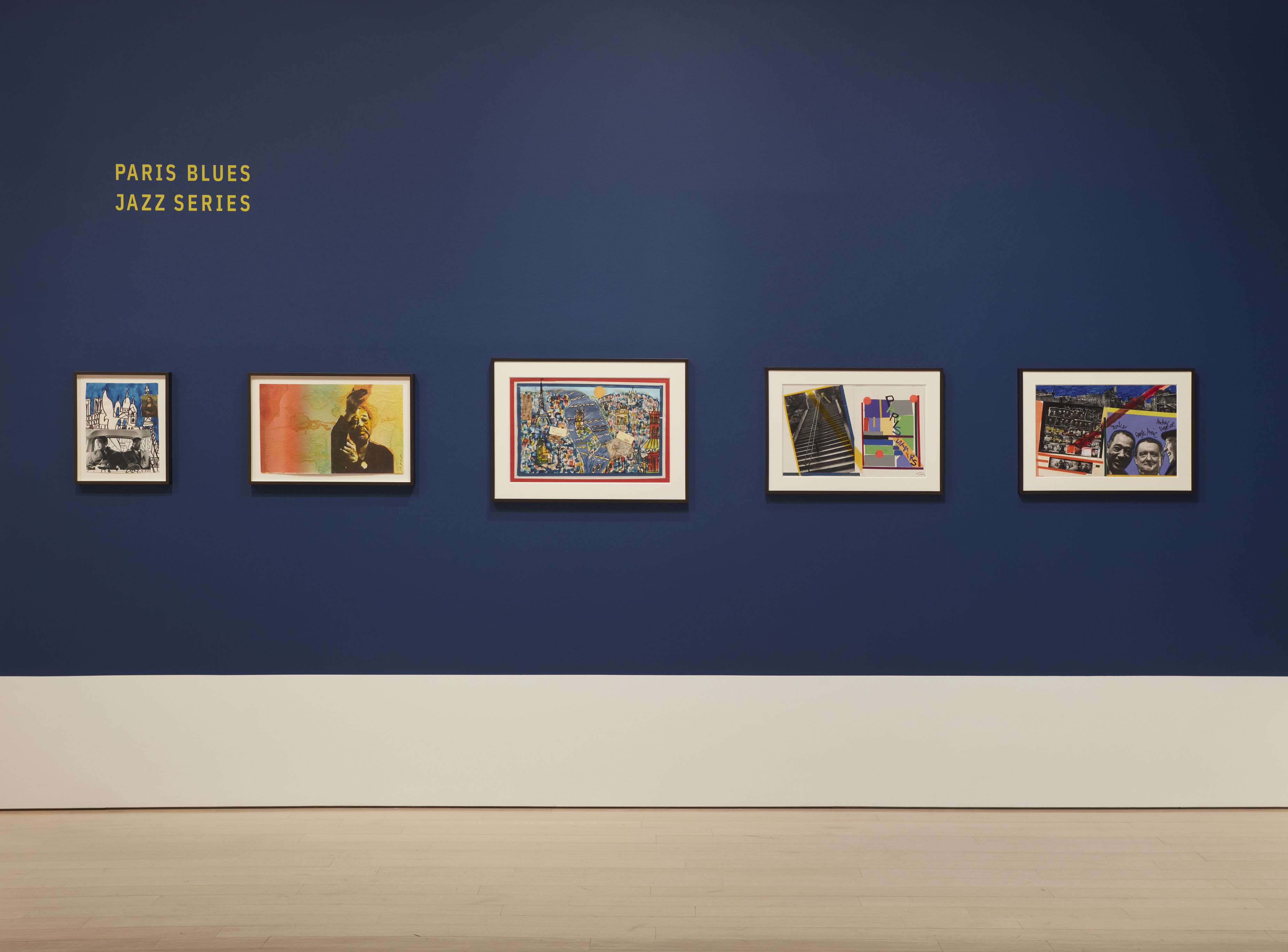 Romare Bearden, Paris Blues/Jazz and Other Works at DC Moore, photo 3