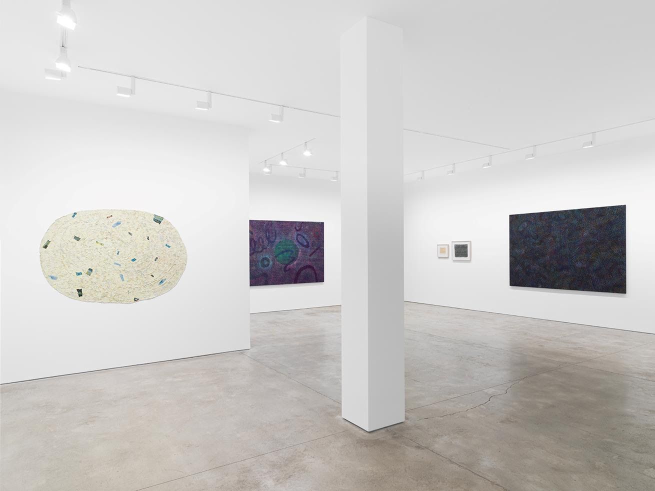 Howardena Pindell, Inner Space at Garth Greenan, photo 2