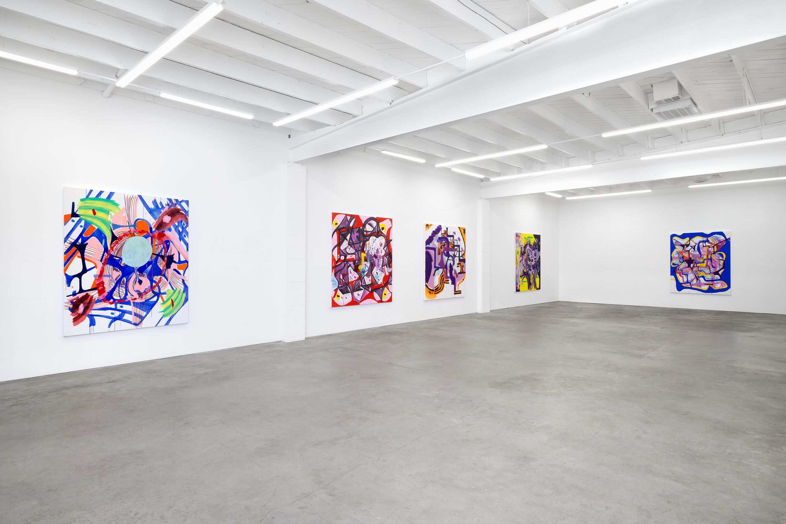 Joanne Greenbaum, Ive Seen That Face Before at Nino Mier Gallery, photo 2