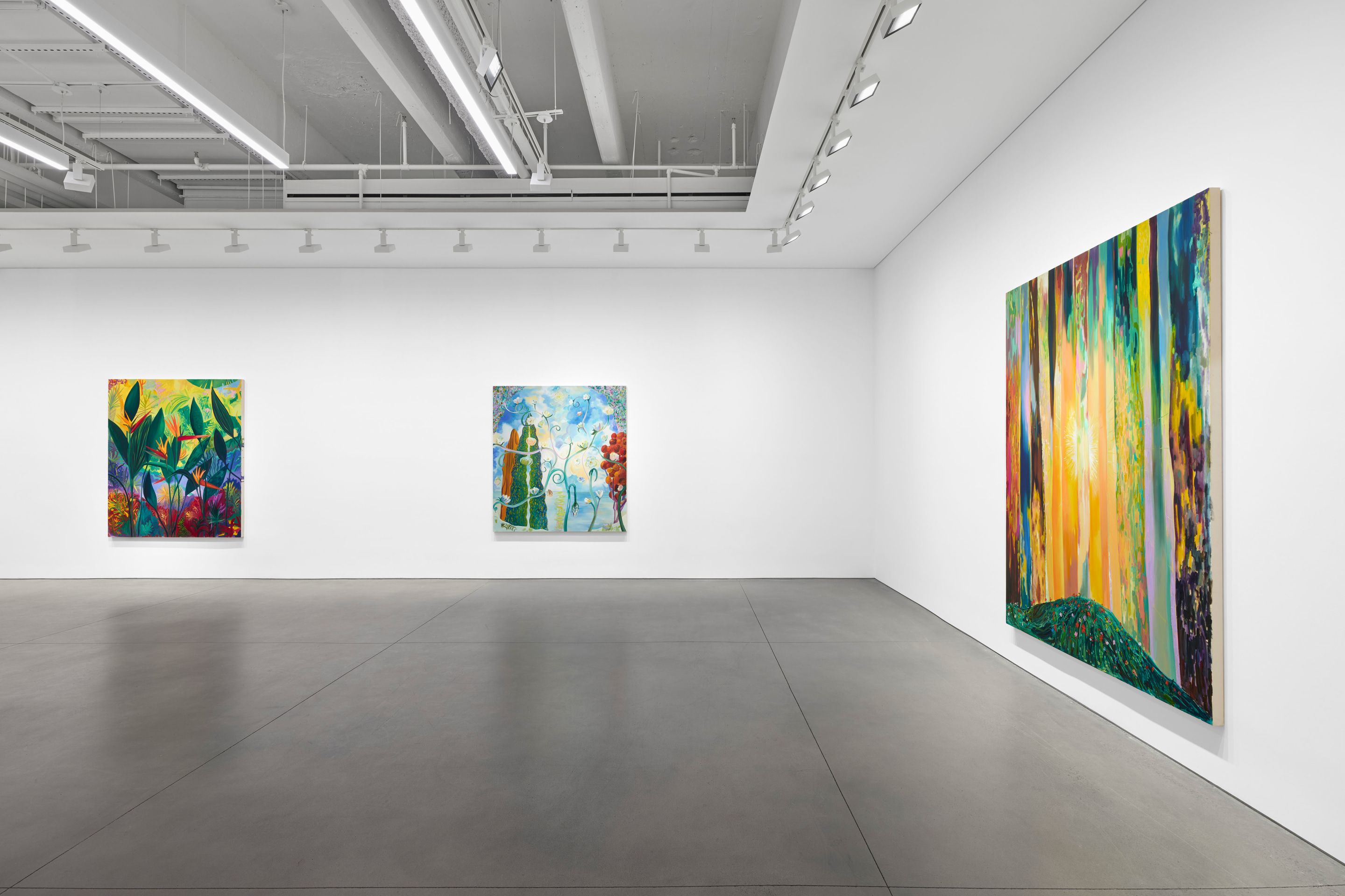 Shara Hughes, Weather Report at David Kordansky Gallery, photo 8