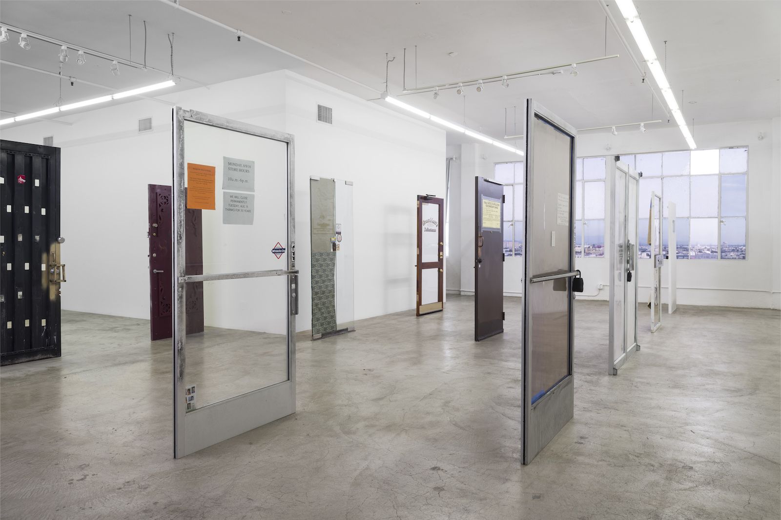 Fiona Connor, My muse is my memory, an archive of Closed Down Clubs at Château Shatto, photo 2