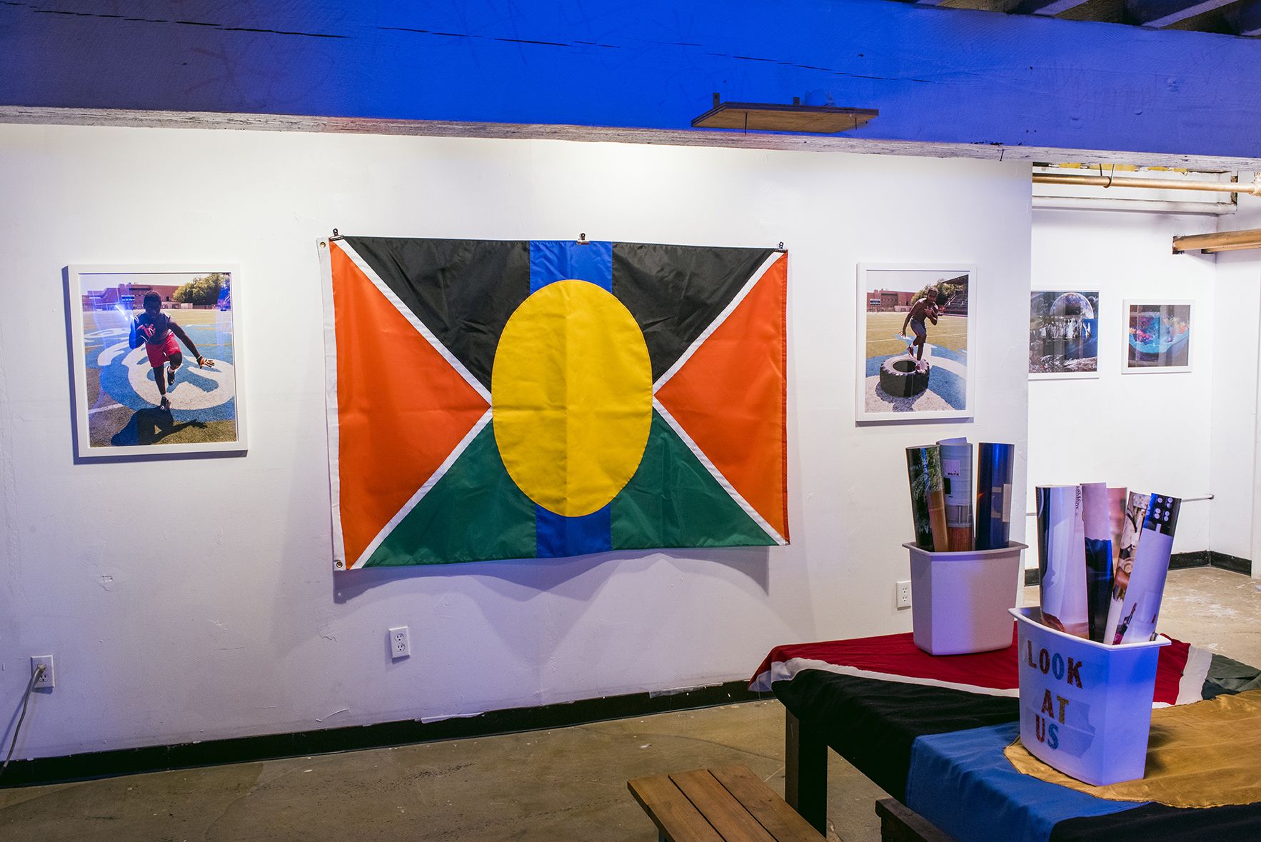Azikiwe Mohammed, Potential Futures / Black Receipts at Idio Gallery, photo 5
