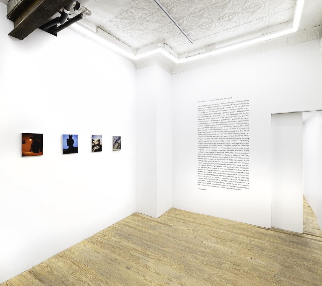 Ben Werther, When You Can No Longer Speak, Sing Me a Song. at No Gallery, photo 3