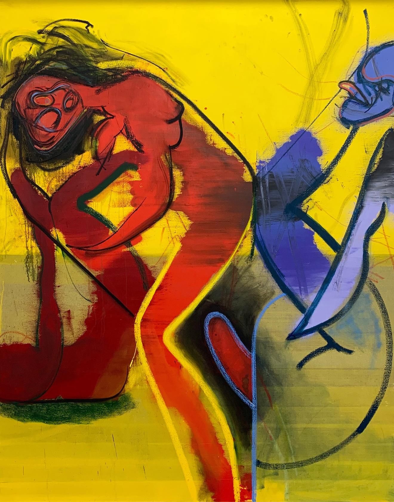 Daniel Richter, H.P. (Jah Allo) at Regen Projects, photo 2