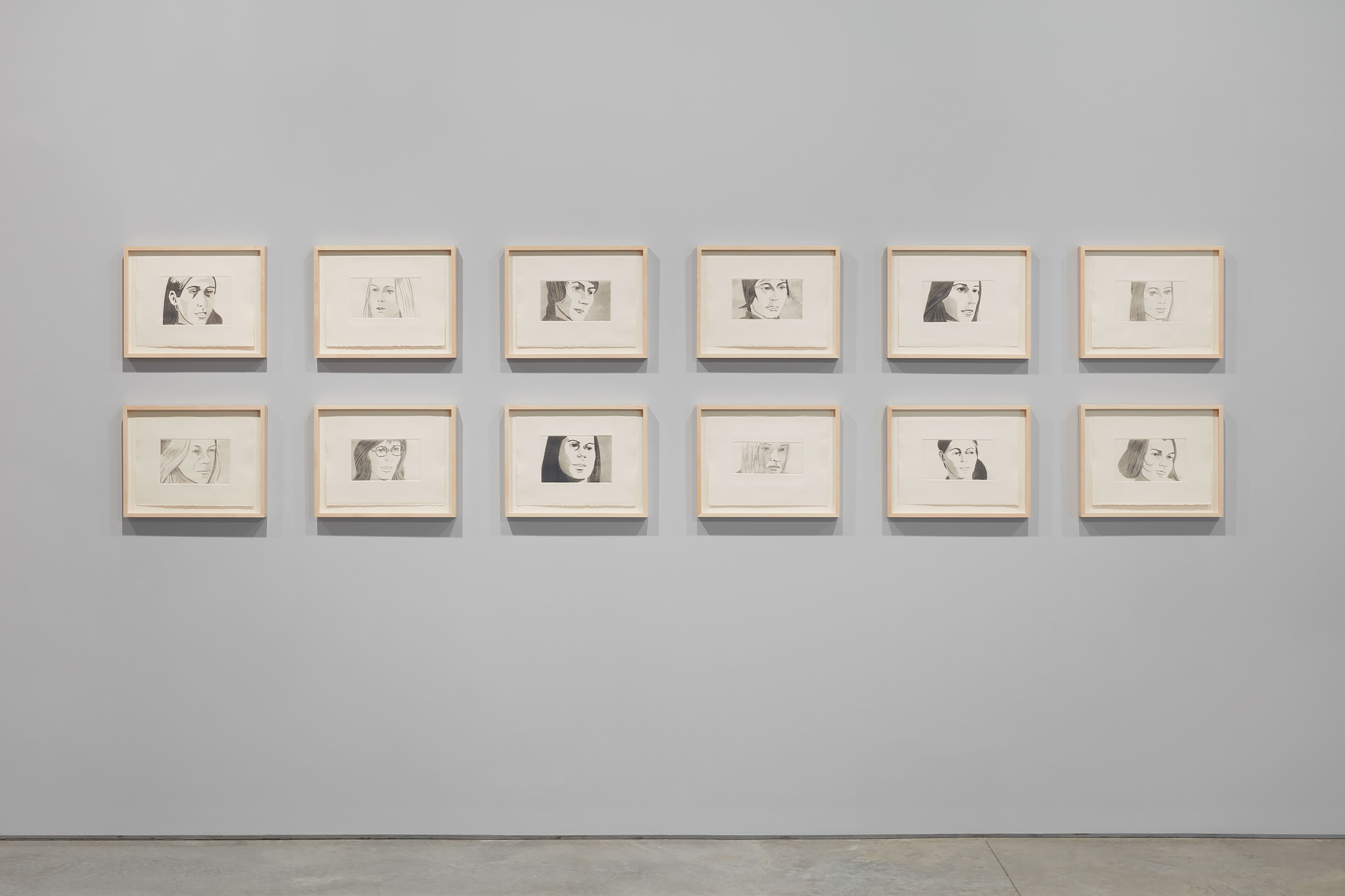 Alex Katz, Portraits at Marlborough, photo 6